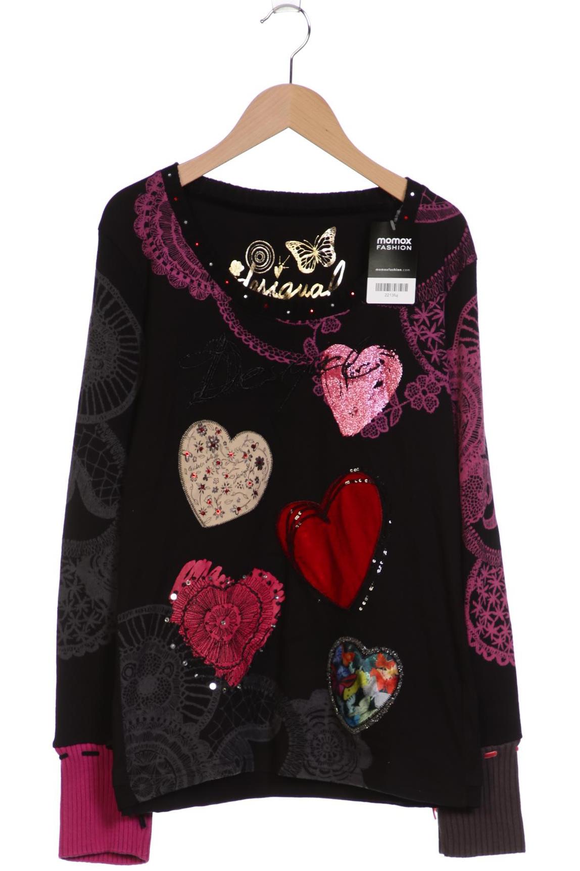 

Desigual Damen Pullover, schwarz, Gr. 42
