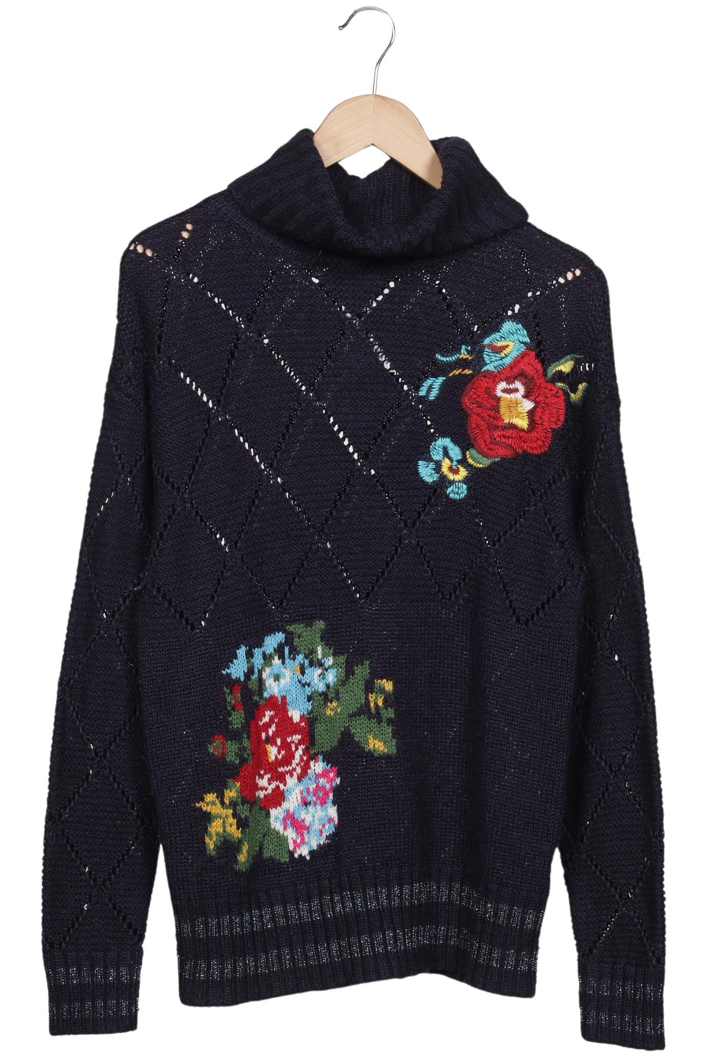 

Desigual Damen Pullover, marineblau, Gr. 44