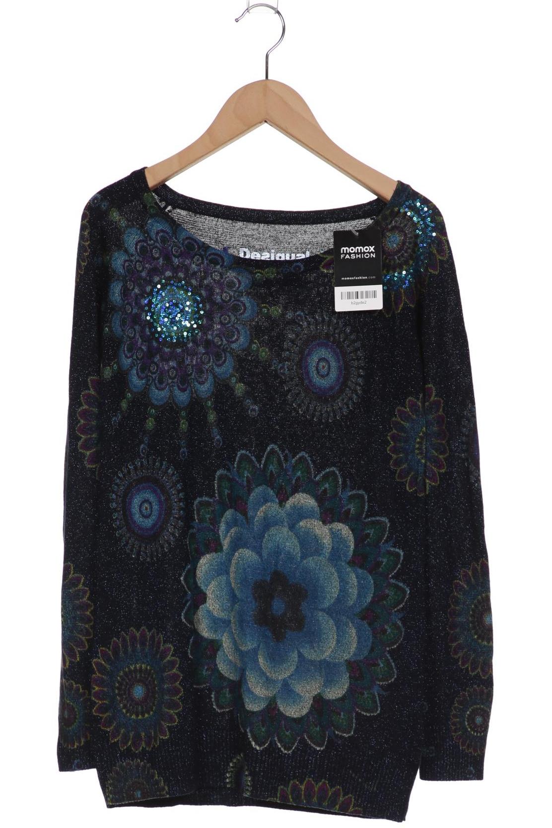 

Desigual Damen Pullover, marineblau, Gr. 36