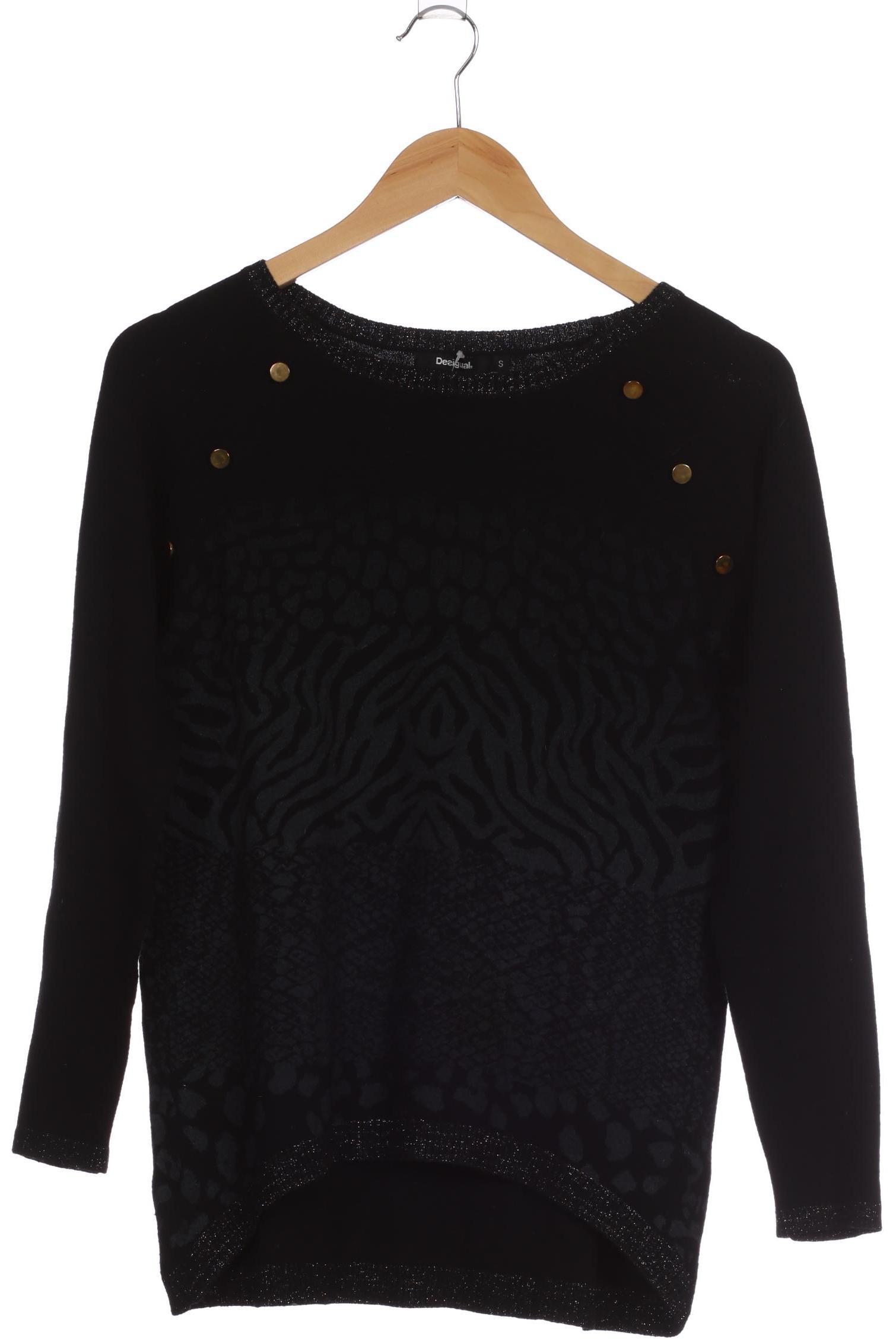 

Desigual Damen Pullover, schwarz, Gr. 36