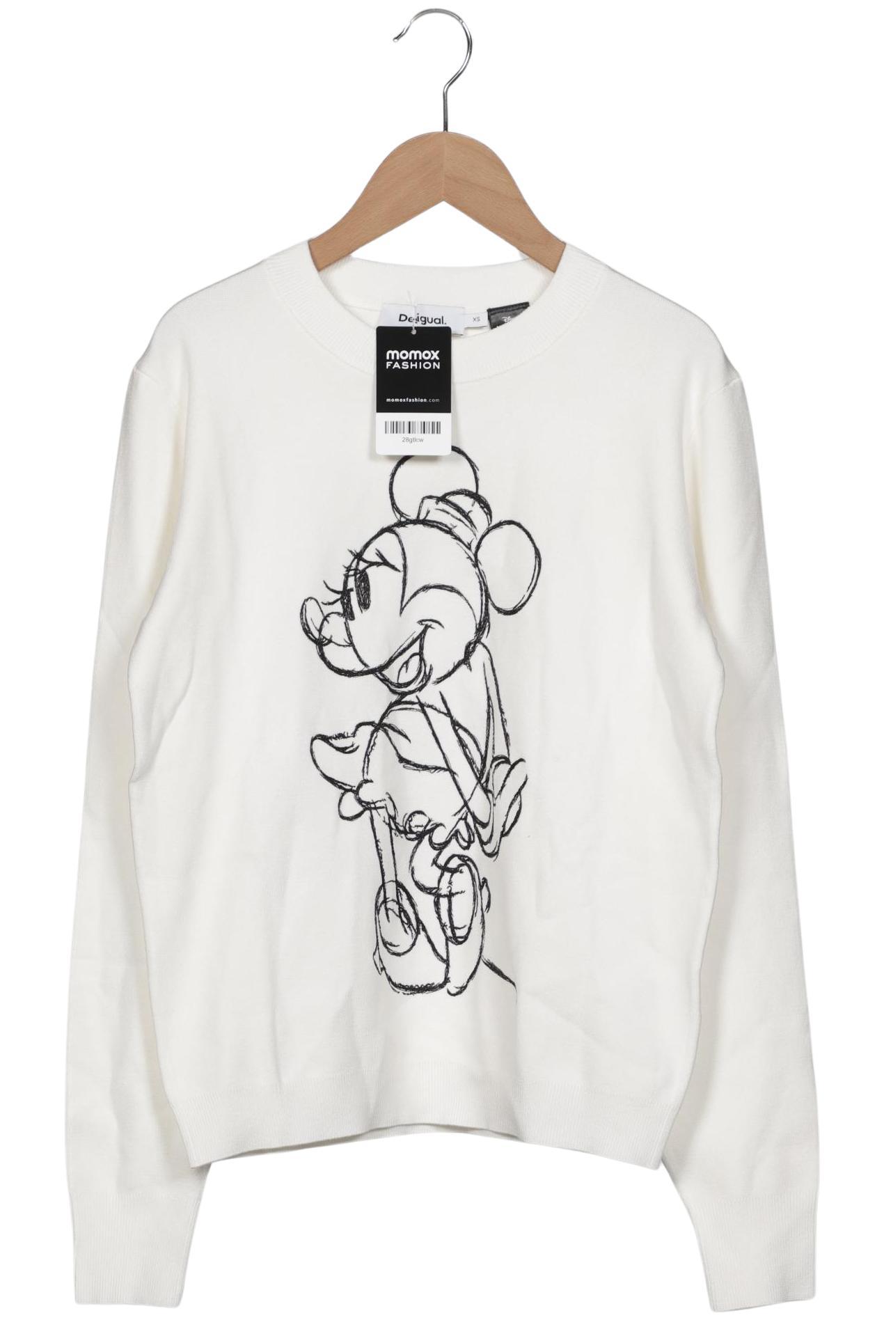 

Desigual Damen Pullover, weiß, Gr. 34