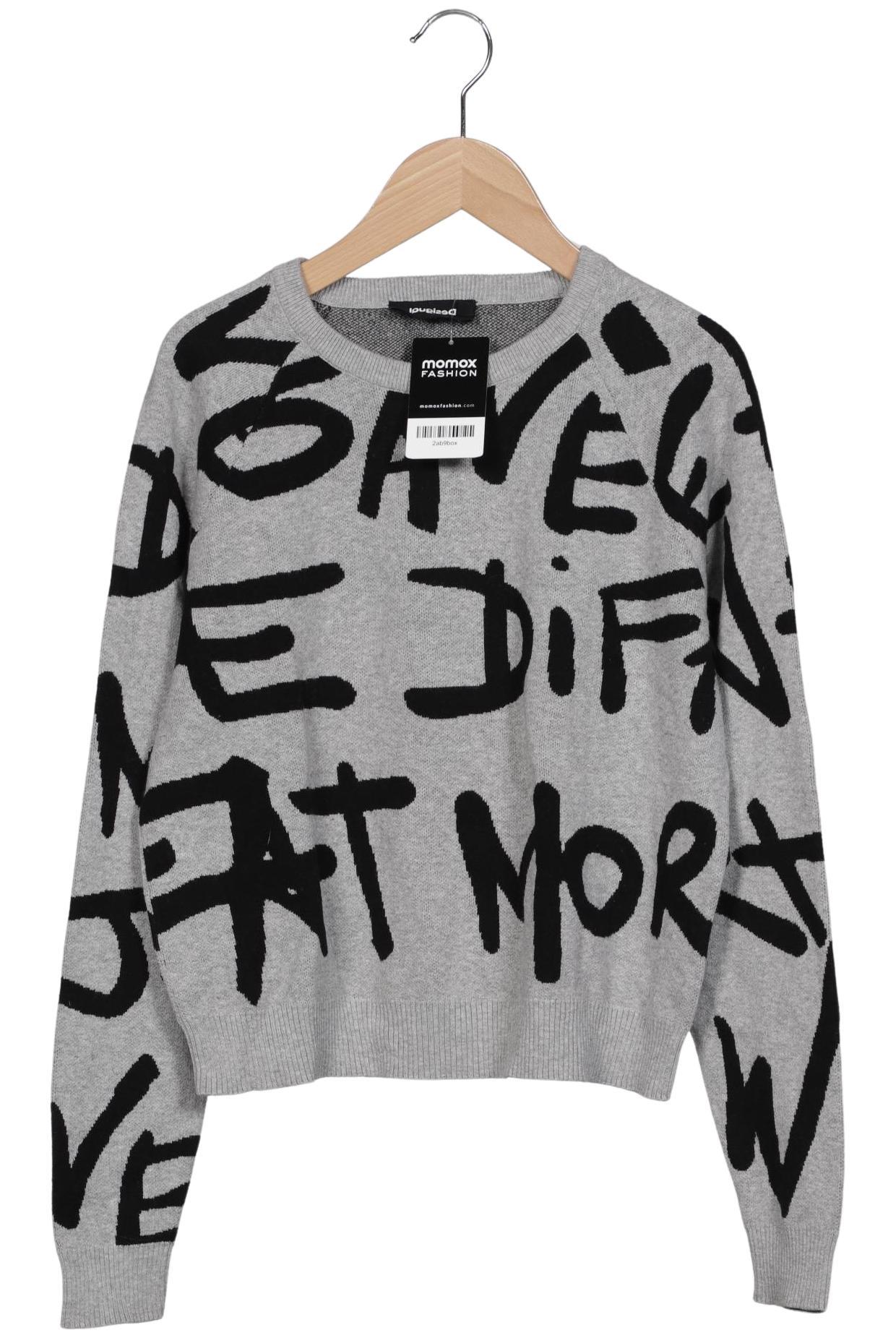 

Desigual Damen Pullover, grau, Gr. 36