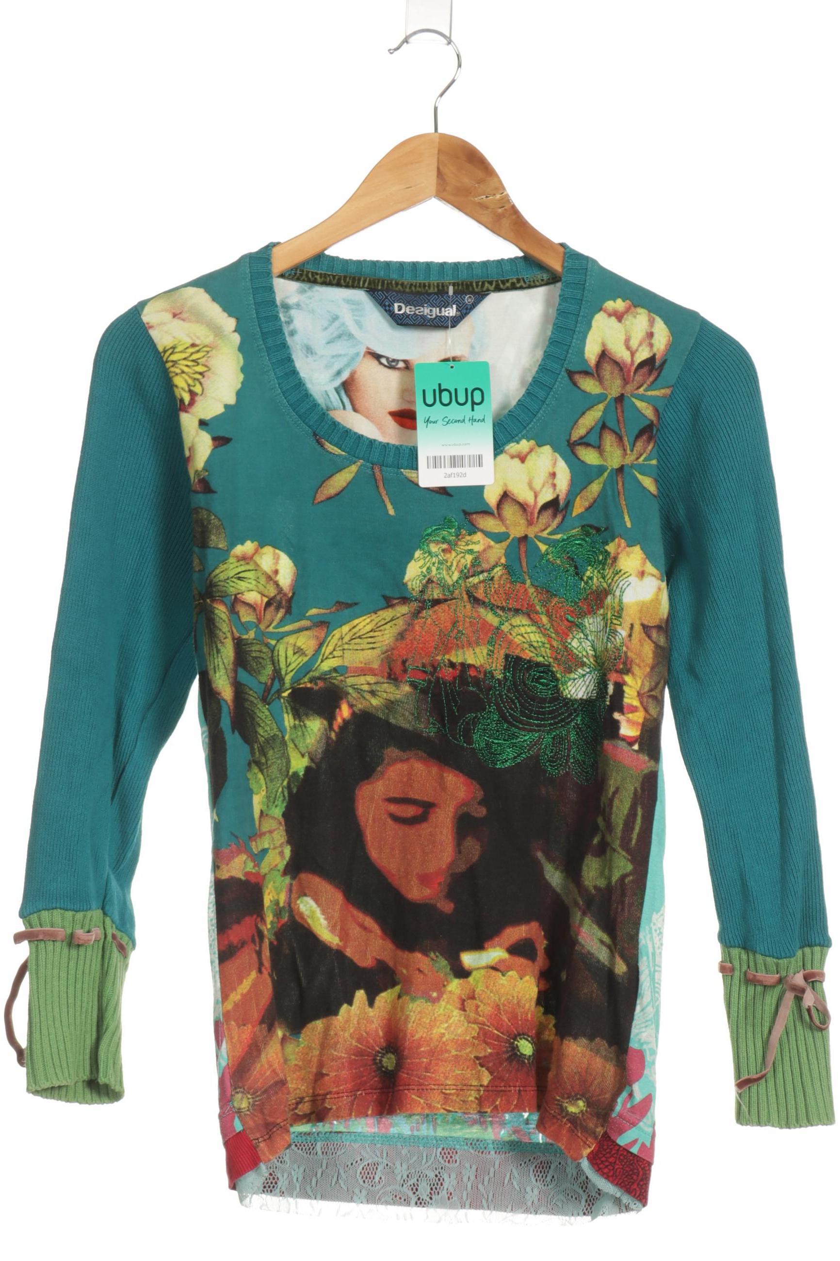 

Desigual Damen Pullover, blau, Gr.