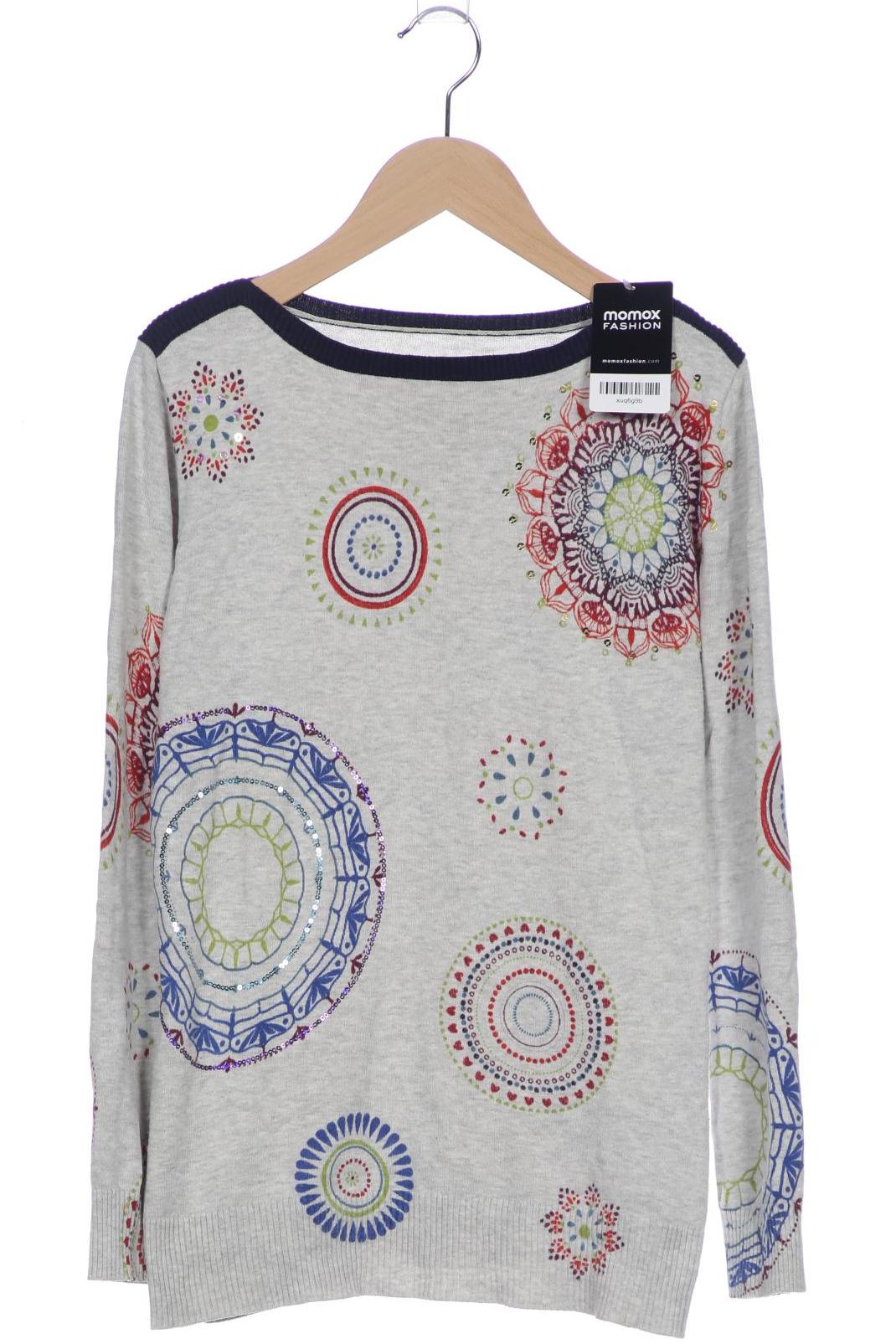 

Desigual Damen Pullover, grau, Gr. 42