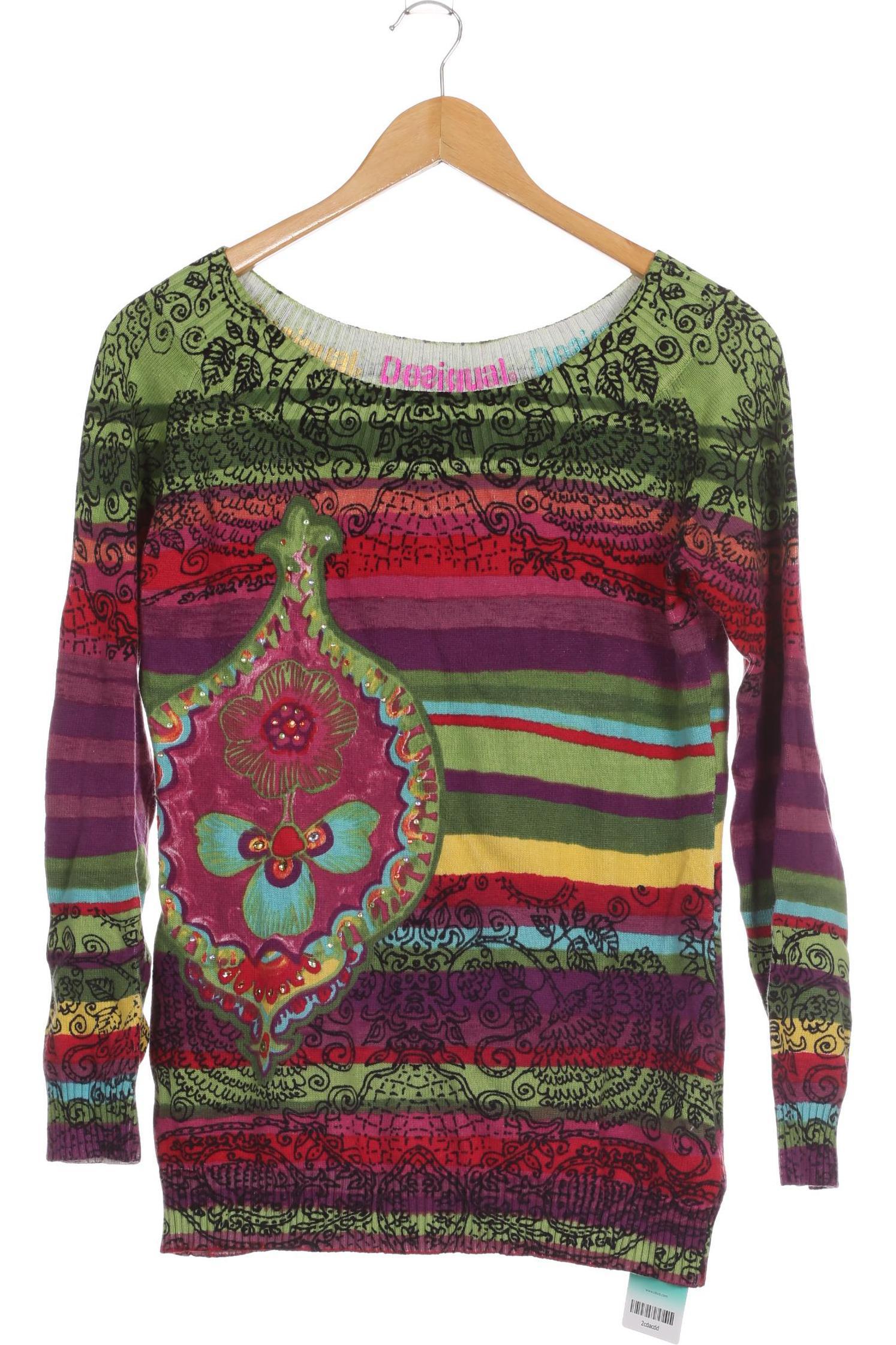 

Desigual Damen Pullover, grün, Gr.