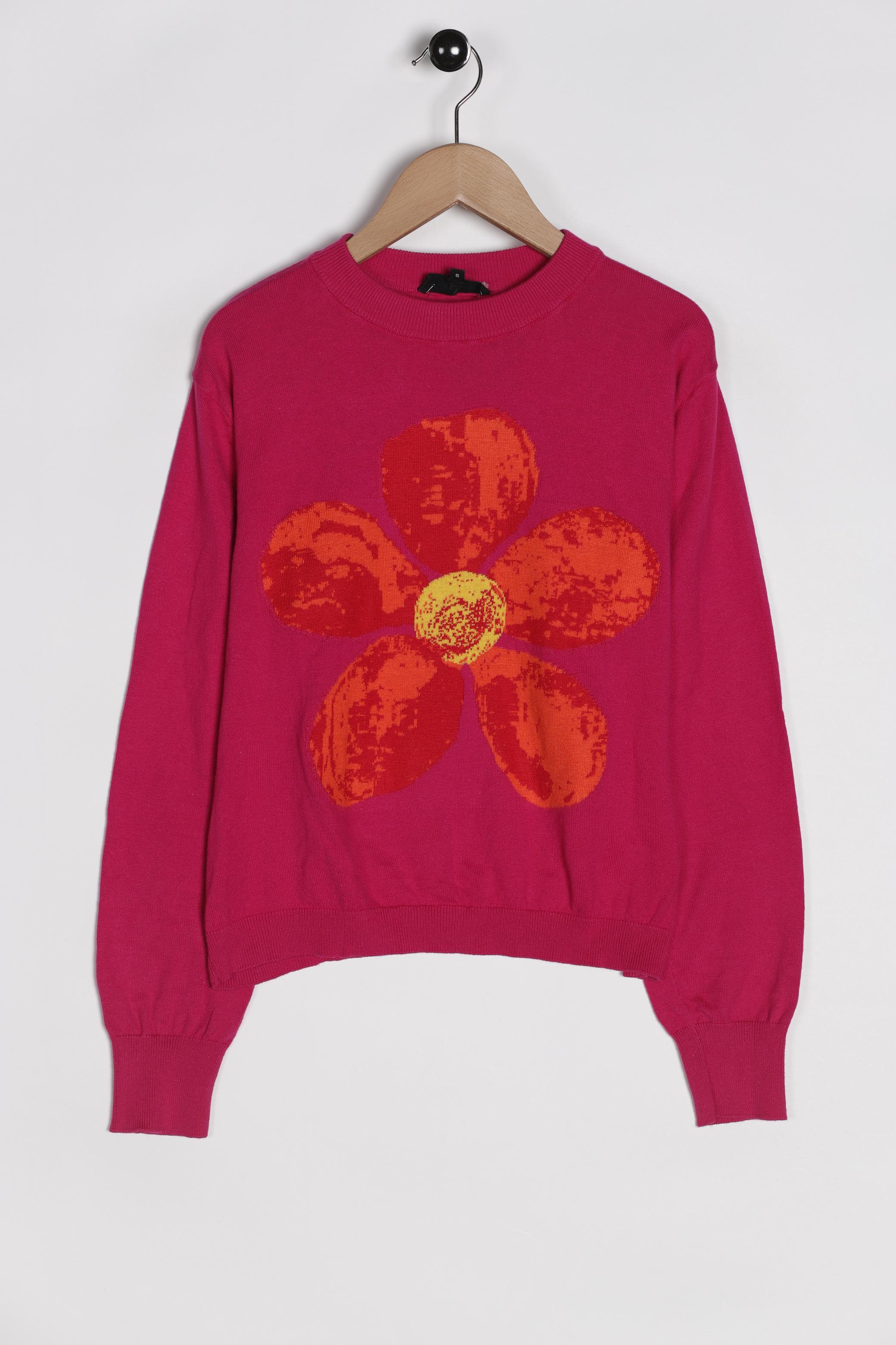 

Desigual Damen Pullover, pink, Gr. 36