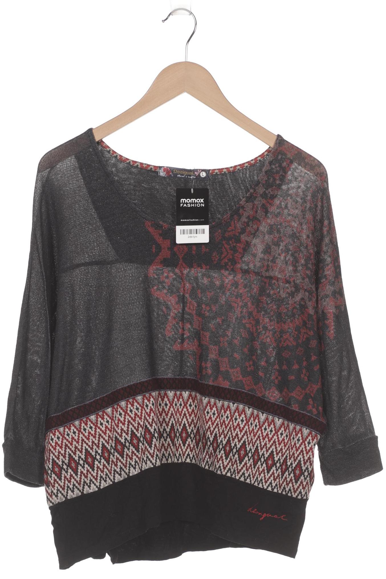 

Desigual Damen Pullover, grau, Gr. 42