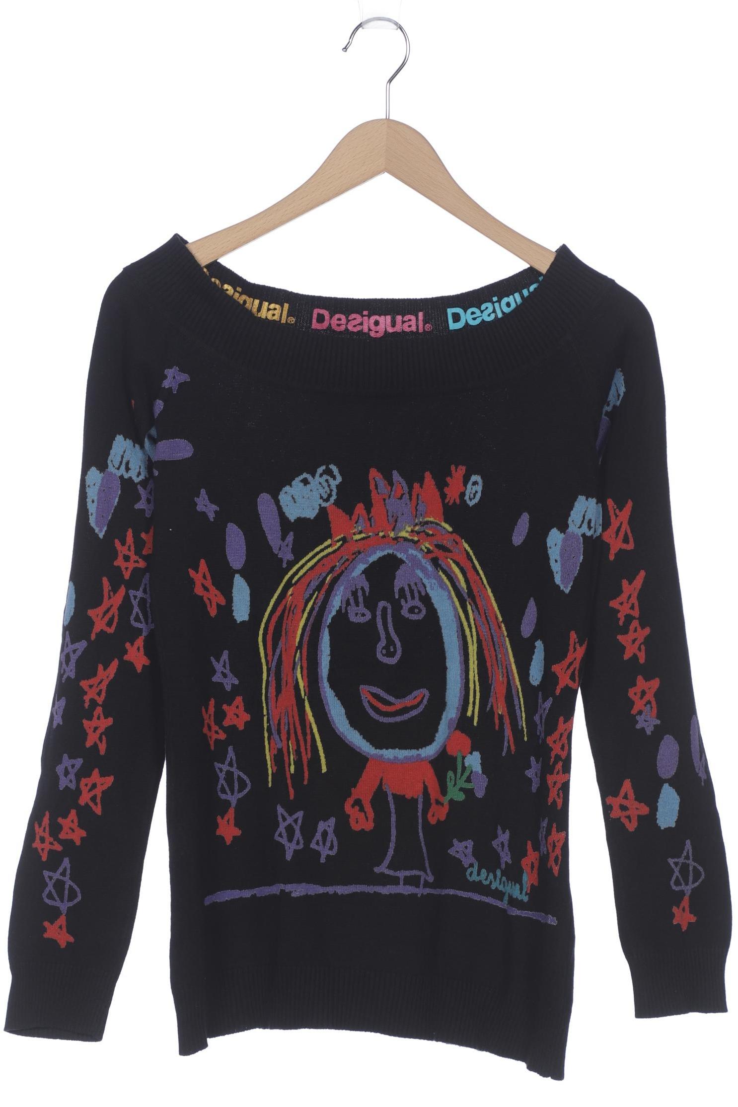

Desigual Damen Pullover, schwarz, Gr. 38