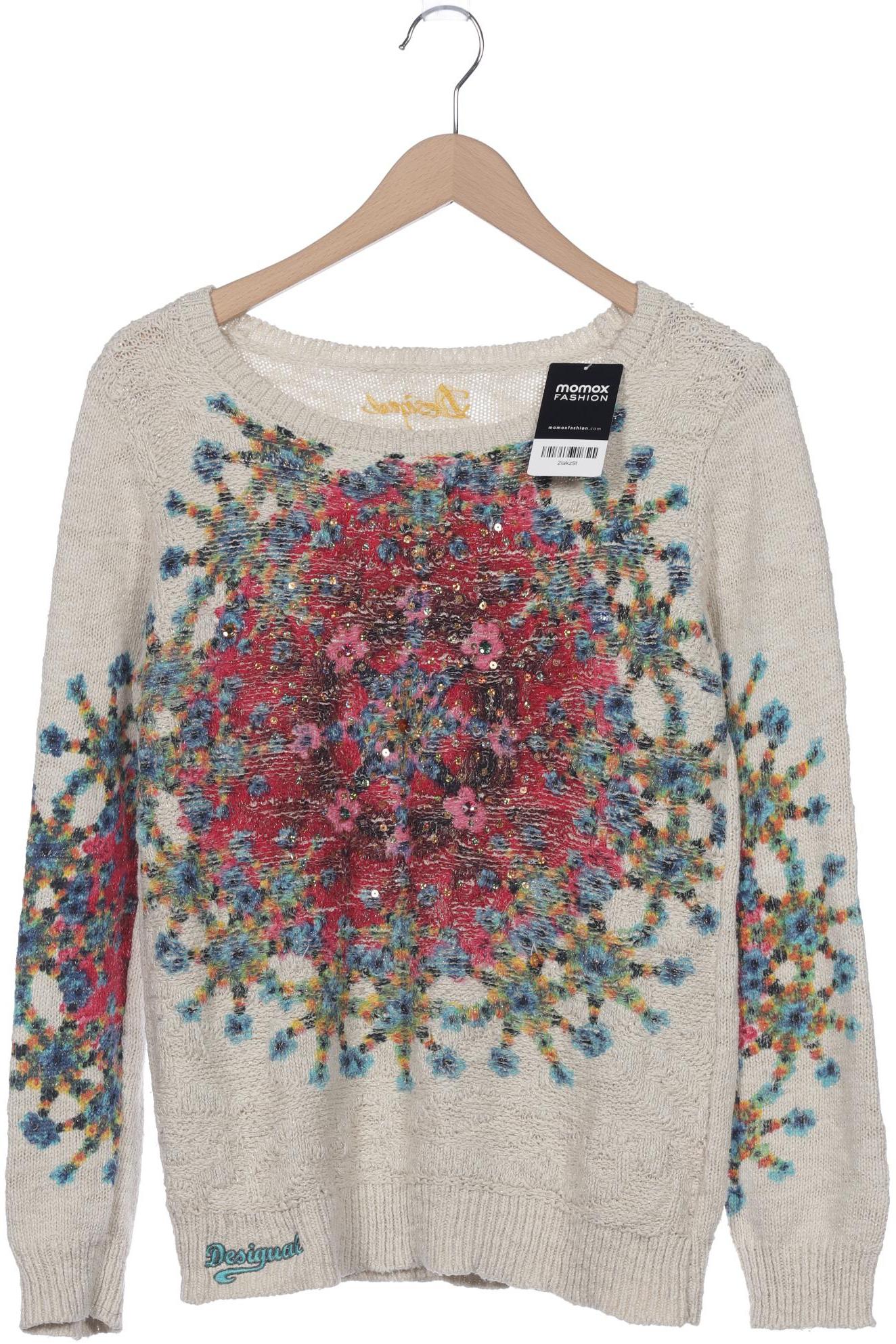 

Desigual Damen Pullover, cremeweiß, Gr. 44