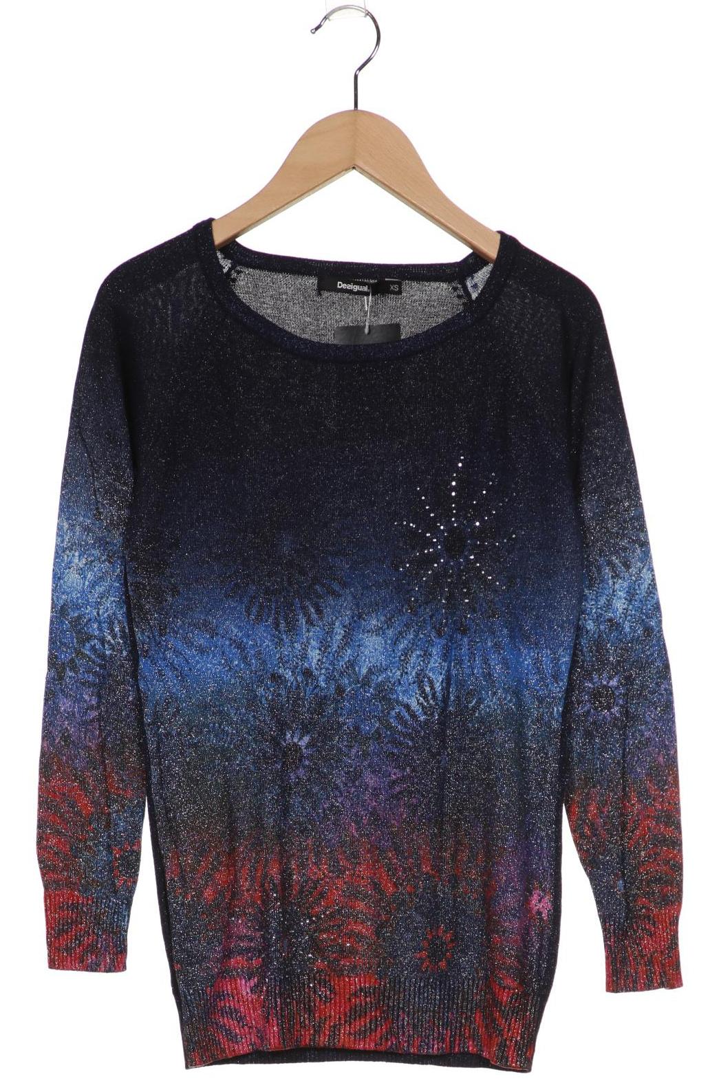 

Desigual Damen Pullover, marineblau