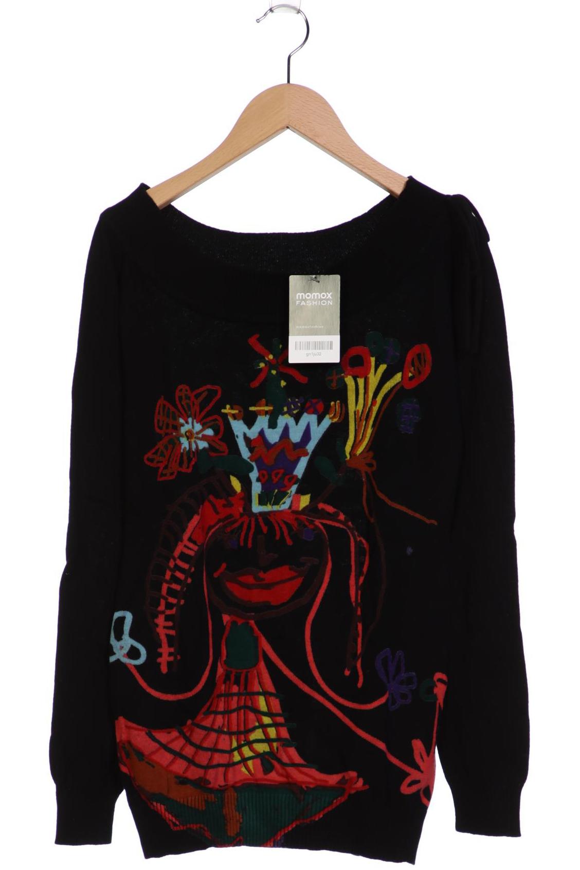 

Desigual Damen Pullover, schwarz, Gr. 38