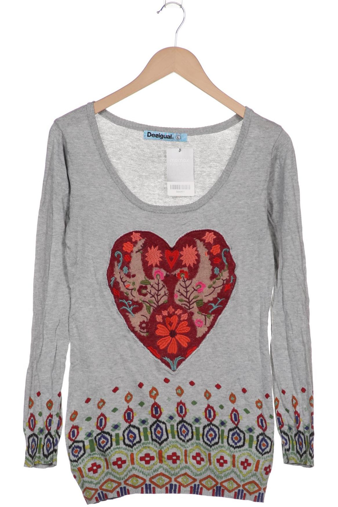 

Desigual Damen Pullover, grau