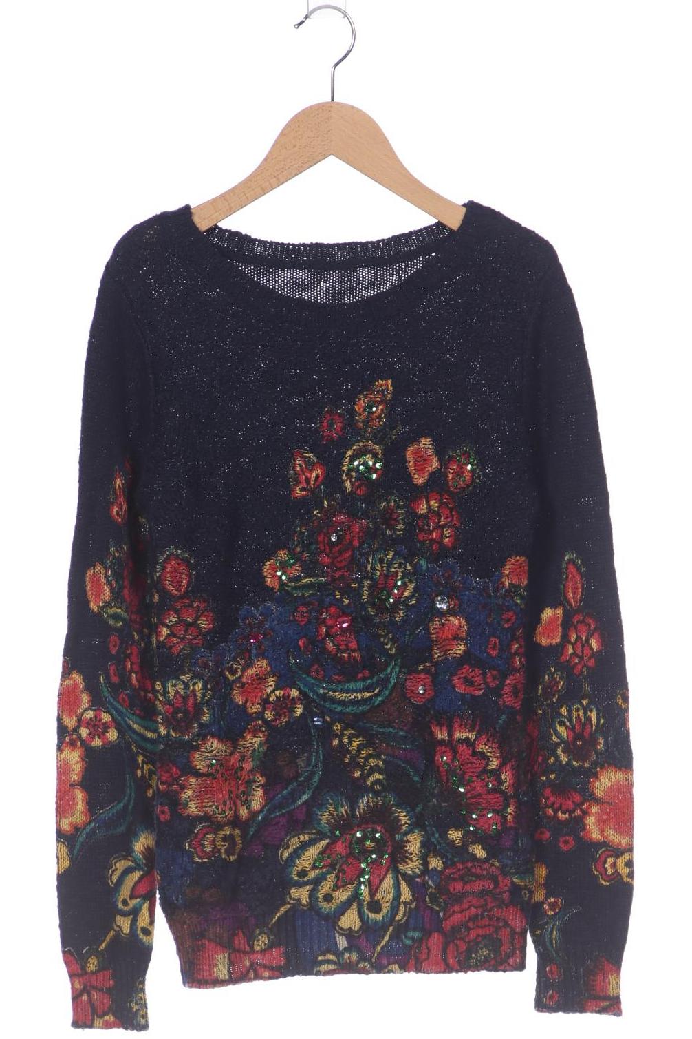

Desigual Damen Pullover, marineblau, Gr. 36