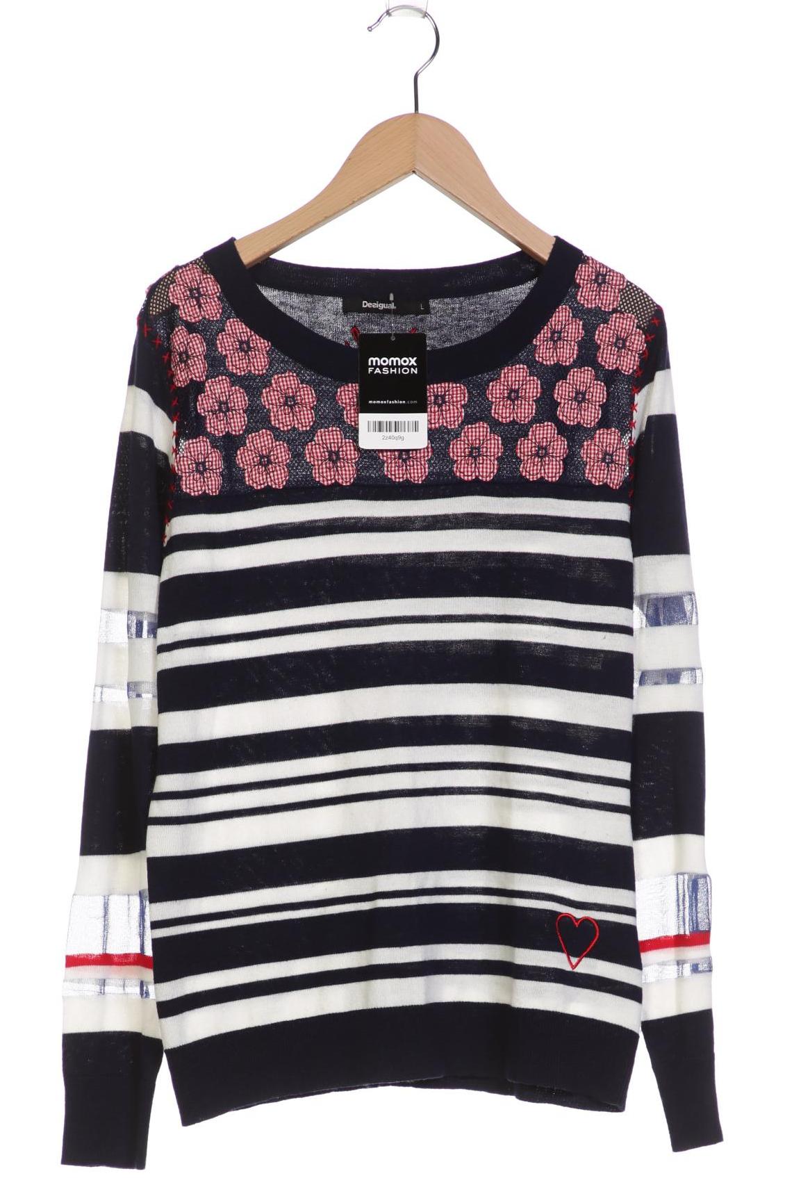 

Desigual Damen Pullover, marineblau, Gr. 42