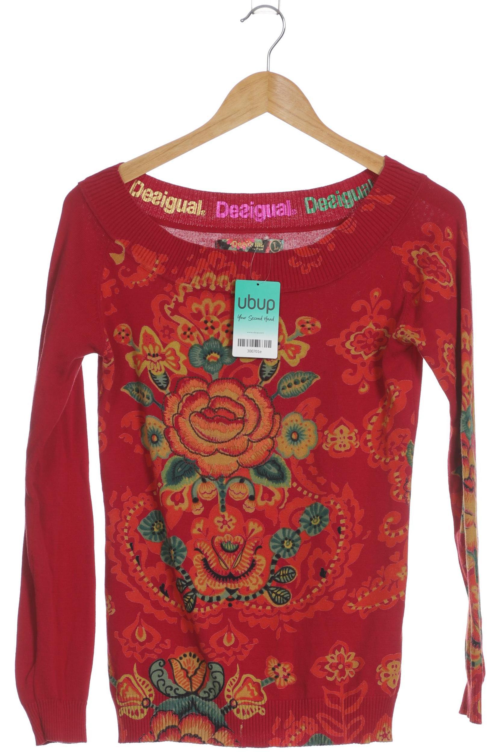 

Desigual Damen Pullover, rot, Gr.