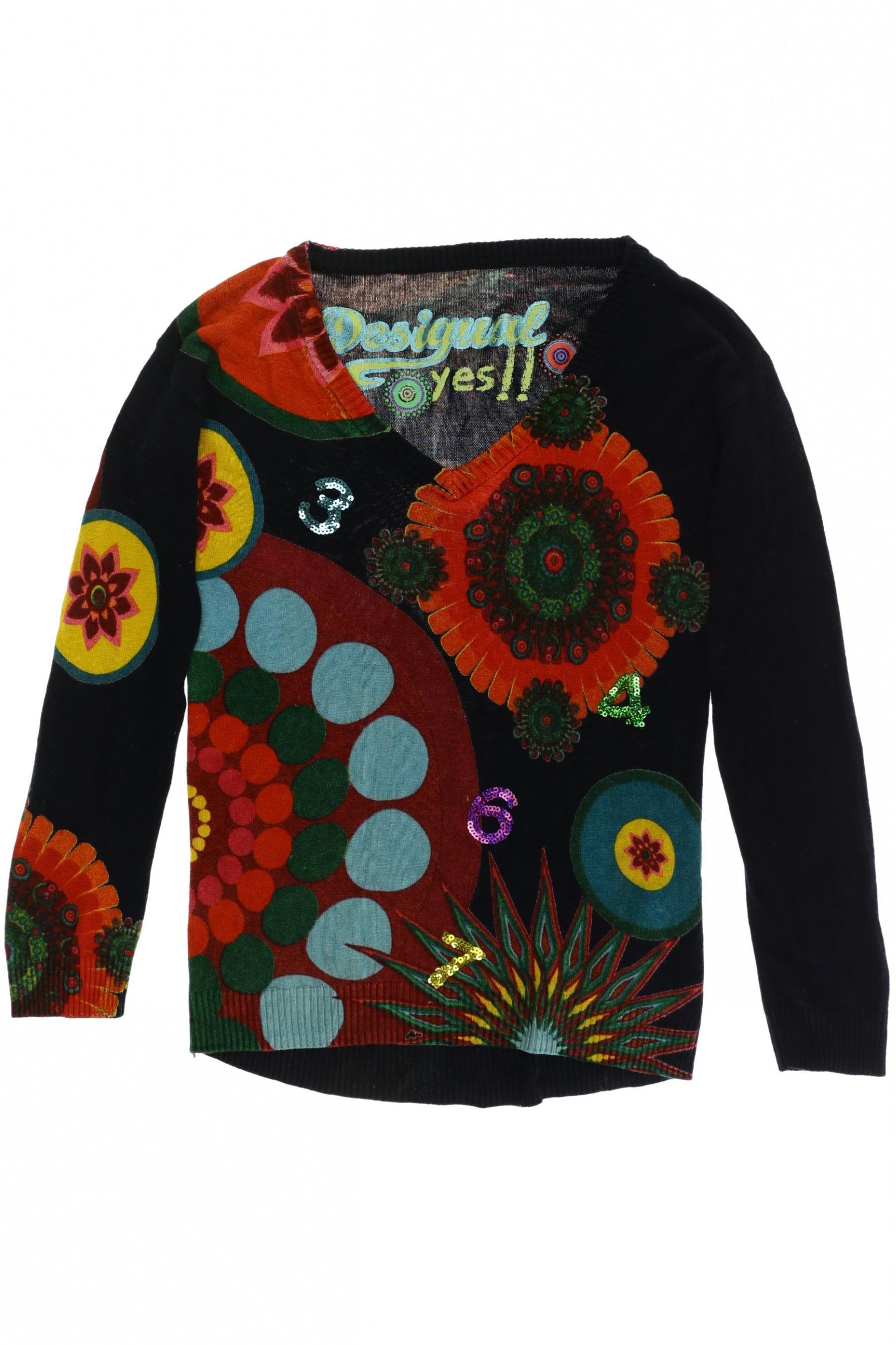 

Desigual Damen Pullover, blau, Gr.