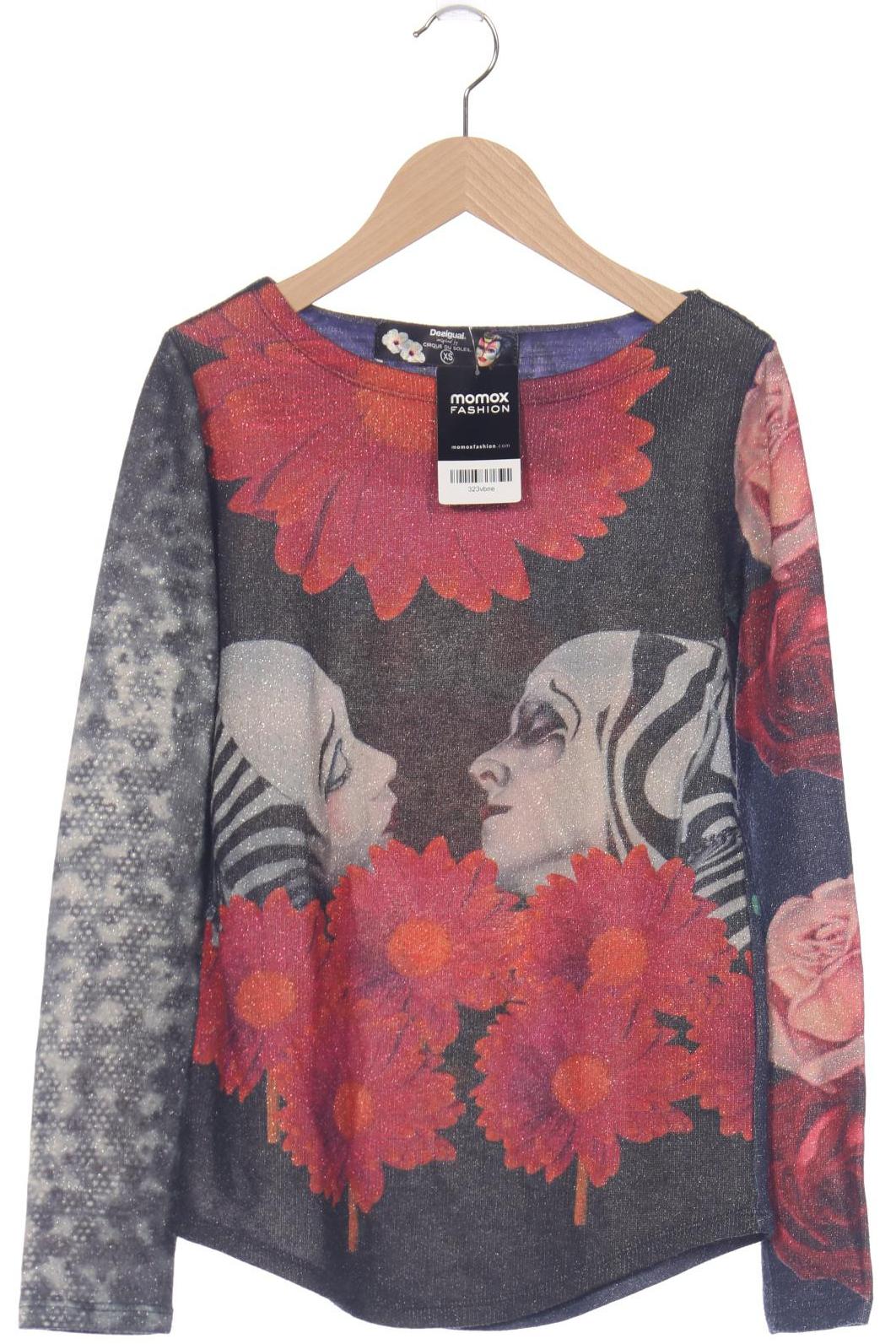 

Desigual Damen Pullover, grau, Gr. 34