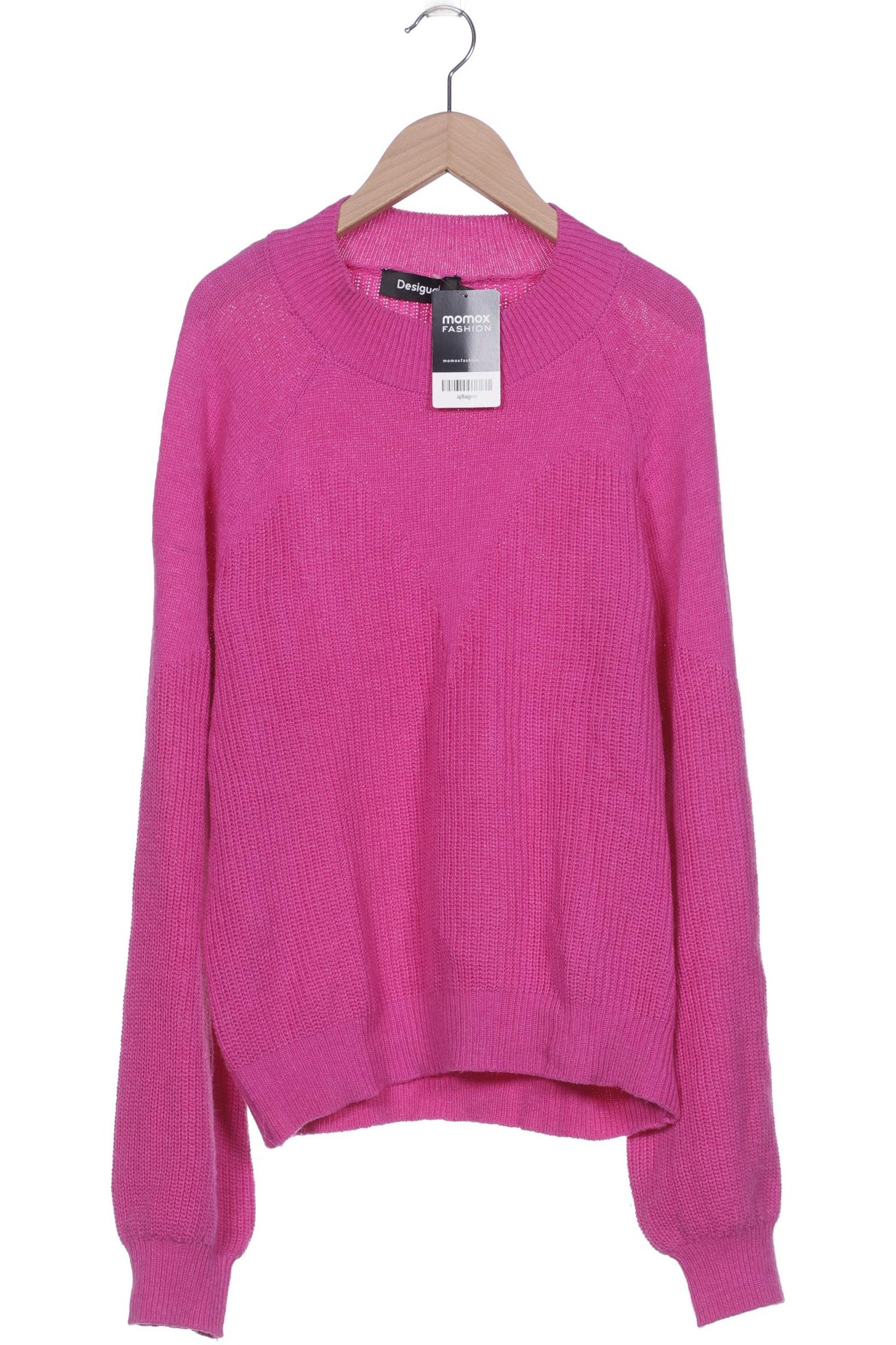 

Desigual Damen Pullover, pink, Gr. 38