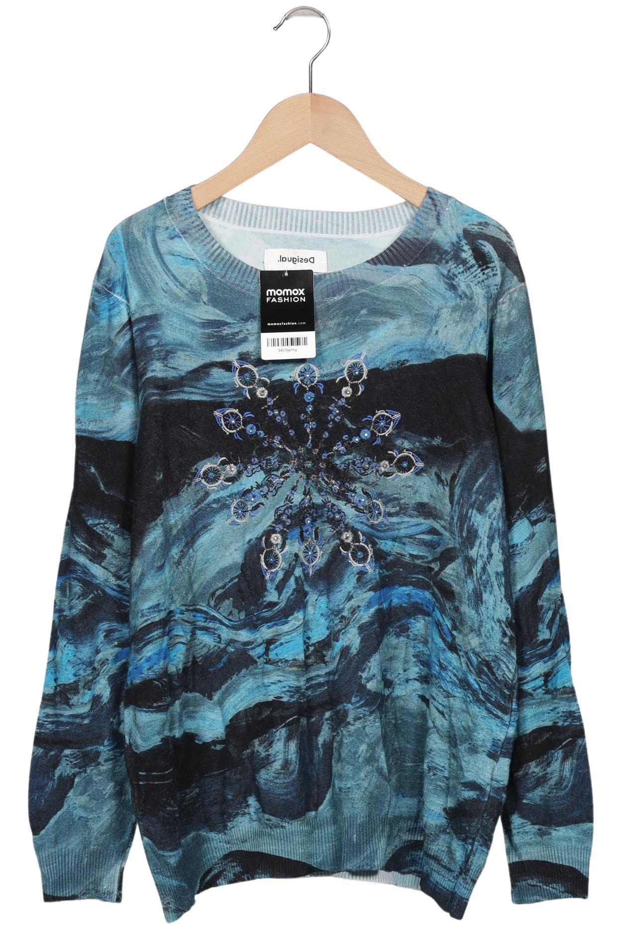 

Desigual Damen Pullover, hellblau, Gr. 44