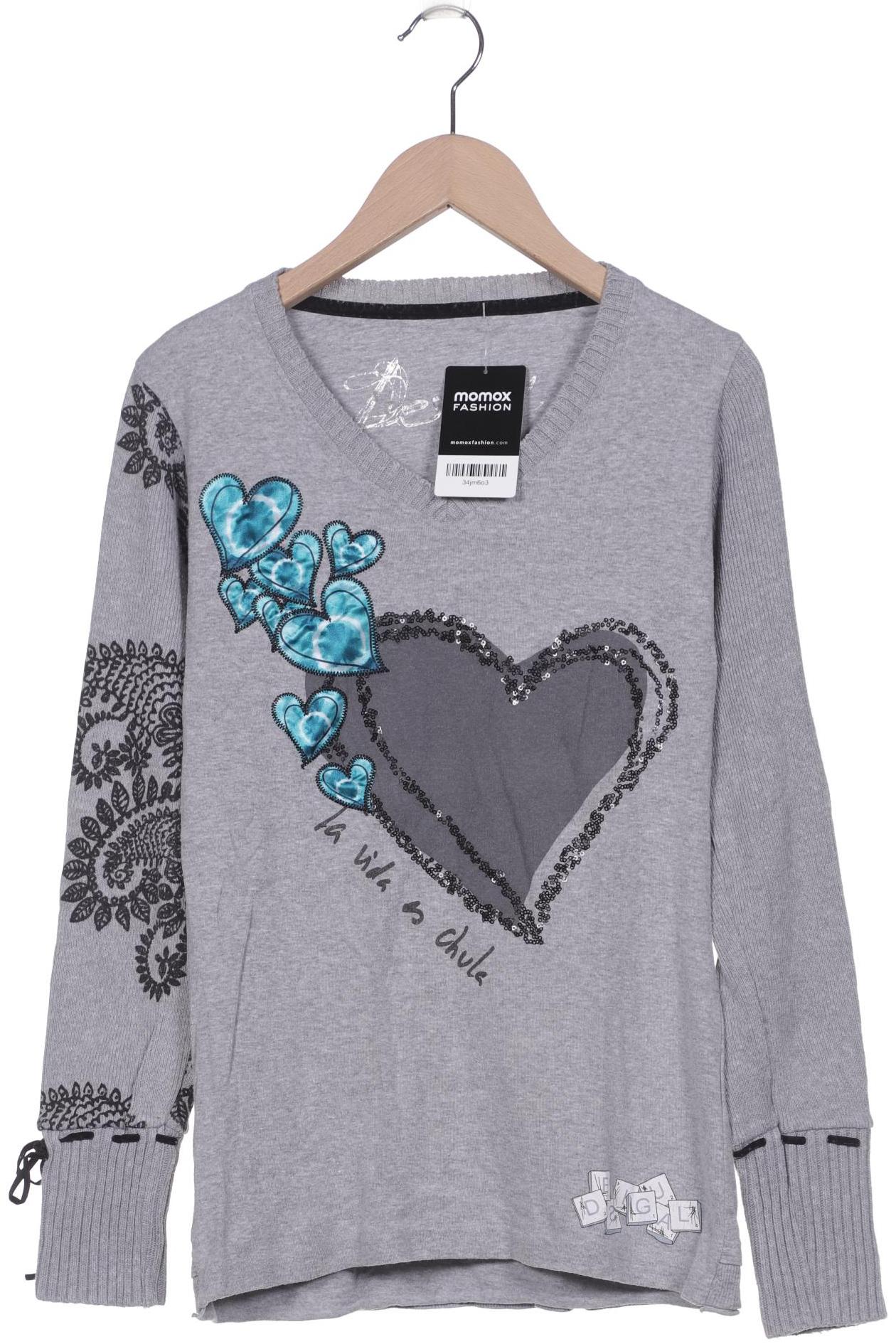 

Desigual Damen Pullover, grau