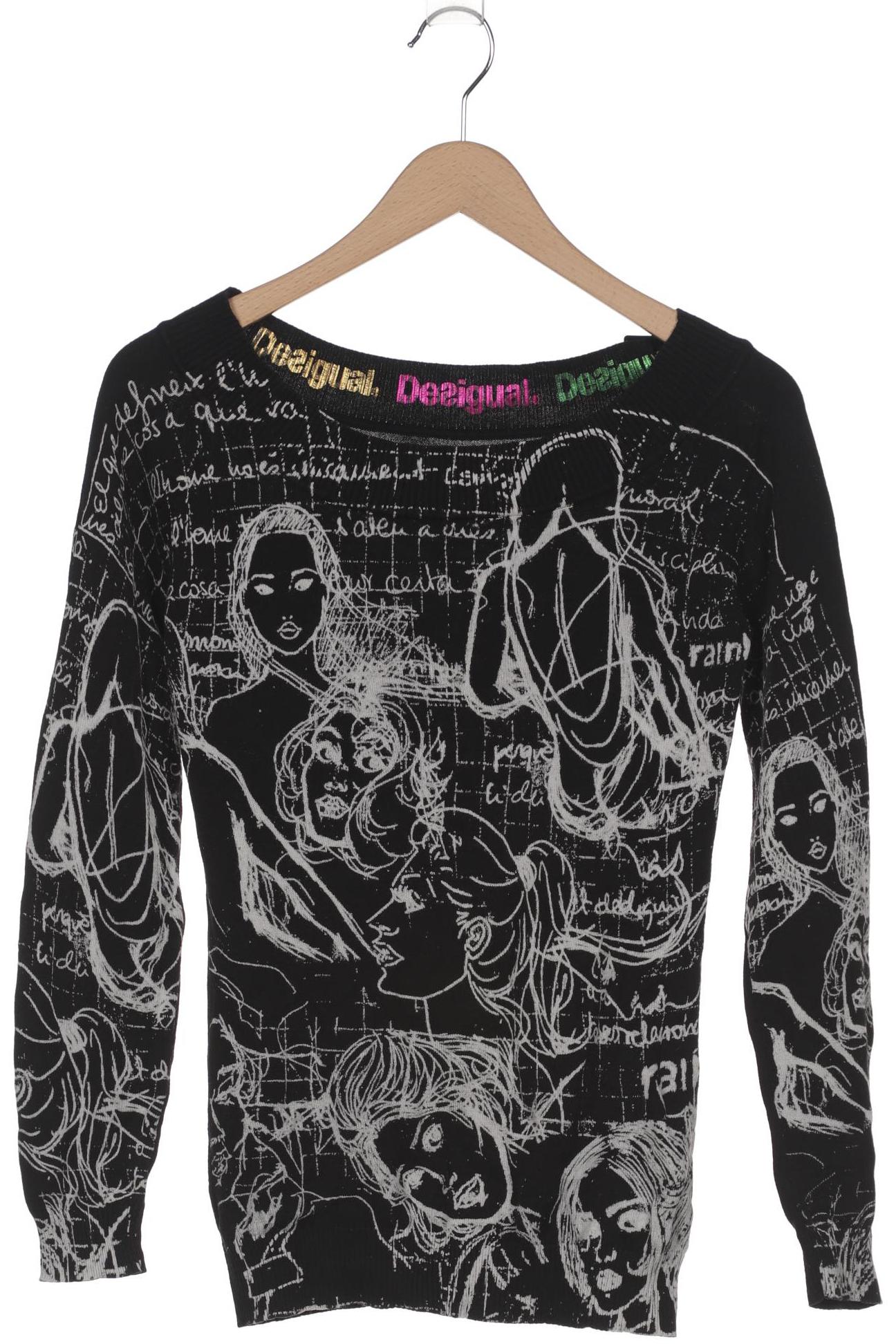 

Desigual Damen Pullover, schwarz, Gr. 38