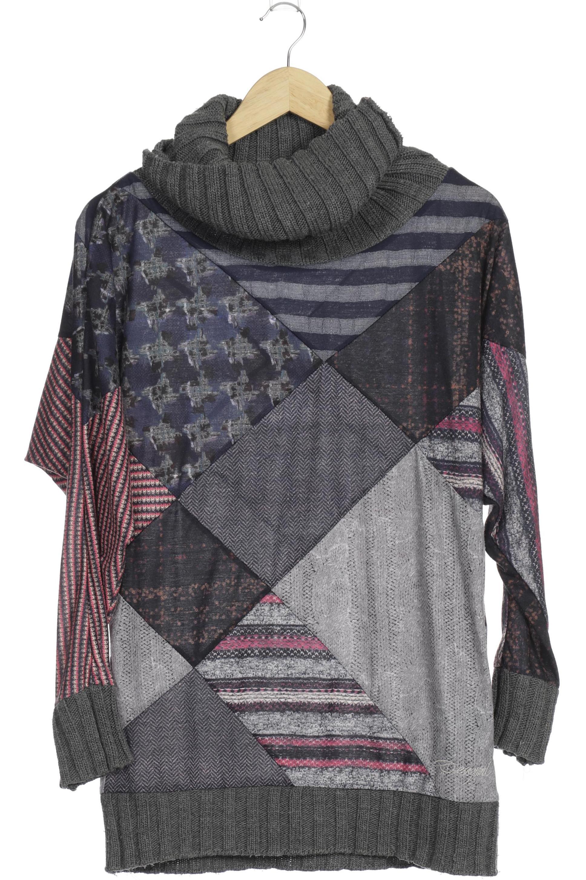 

Desigual Damen Pullover, grau, Gr.