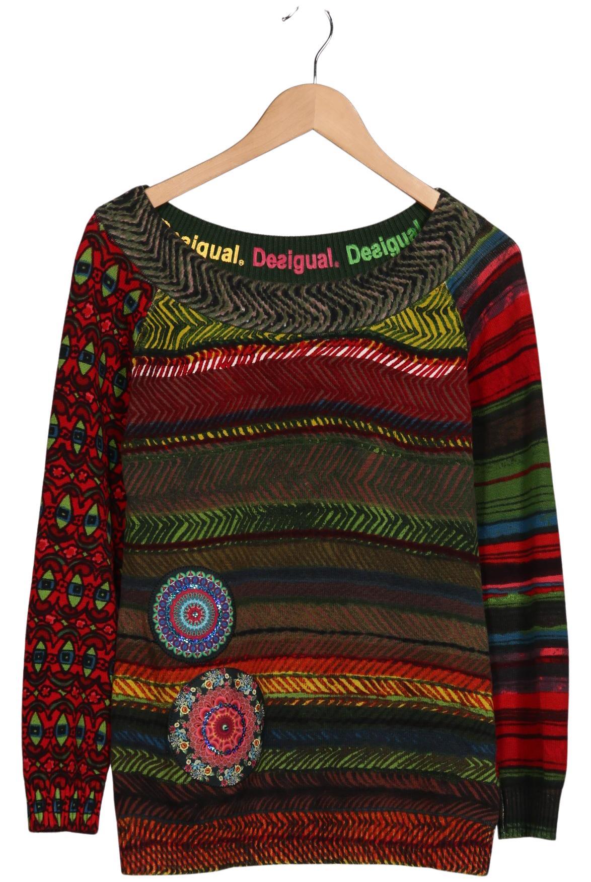 

Desigual Damen Pullover, mehrfarbig, Gr. 42