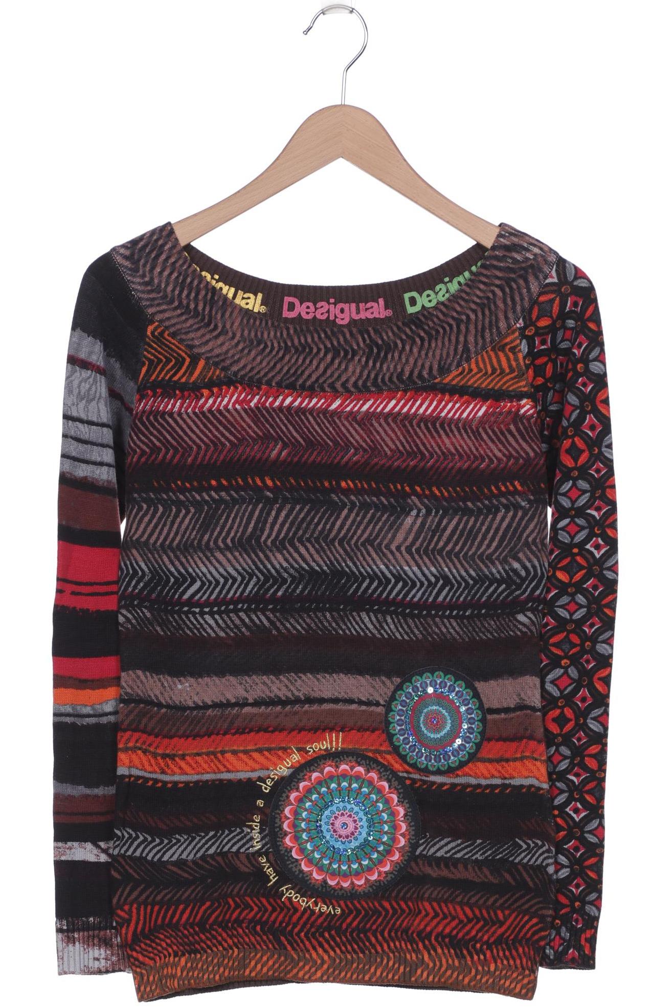 

Desigual Damen Pullover, braun, Gr. 38
