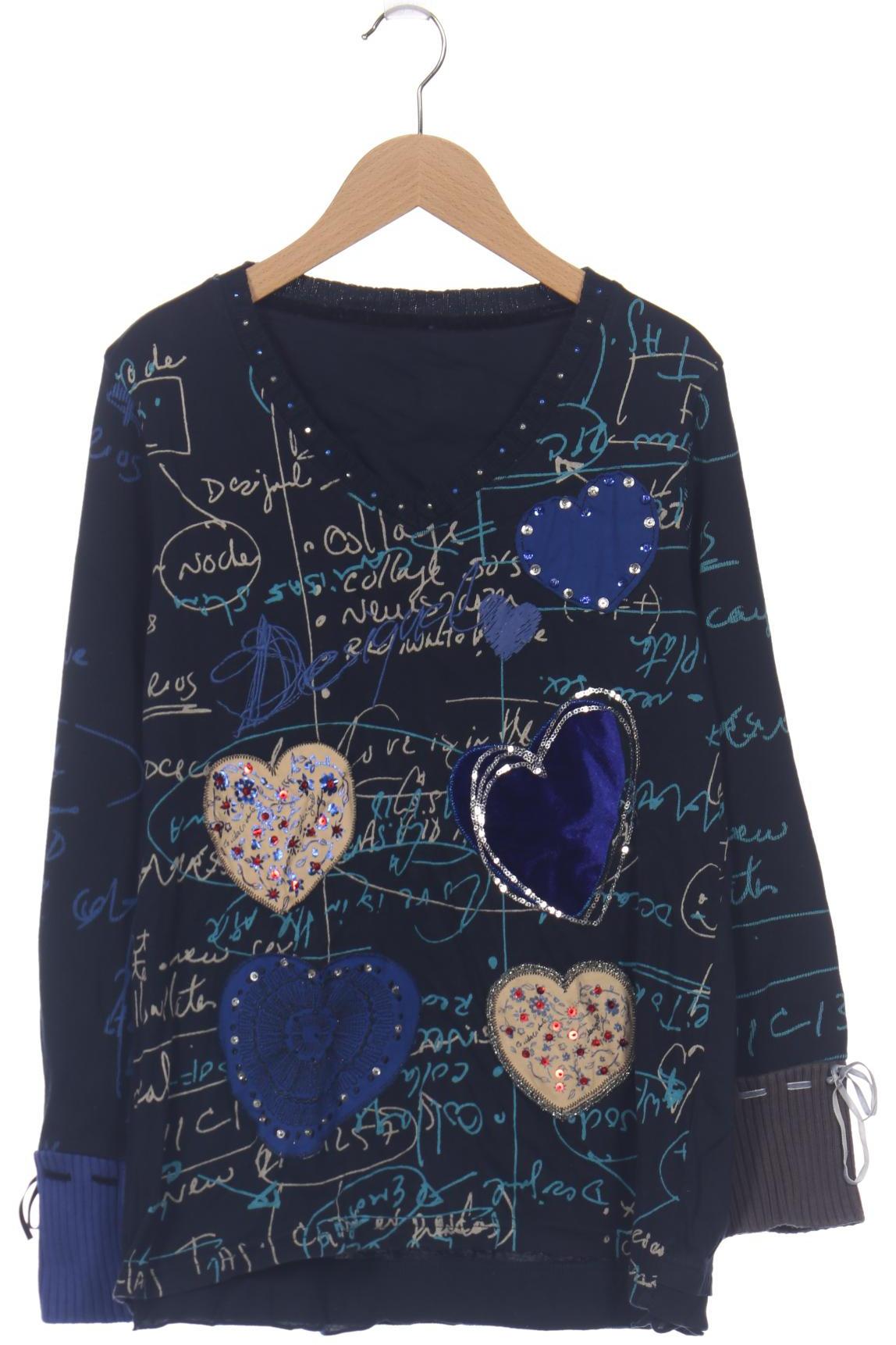 

Desigual Damen Pullover, marineblau, Gr. 44