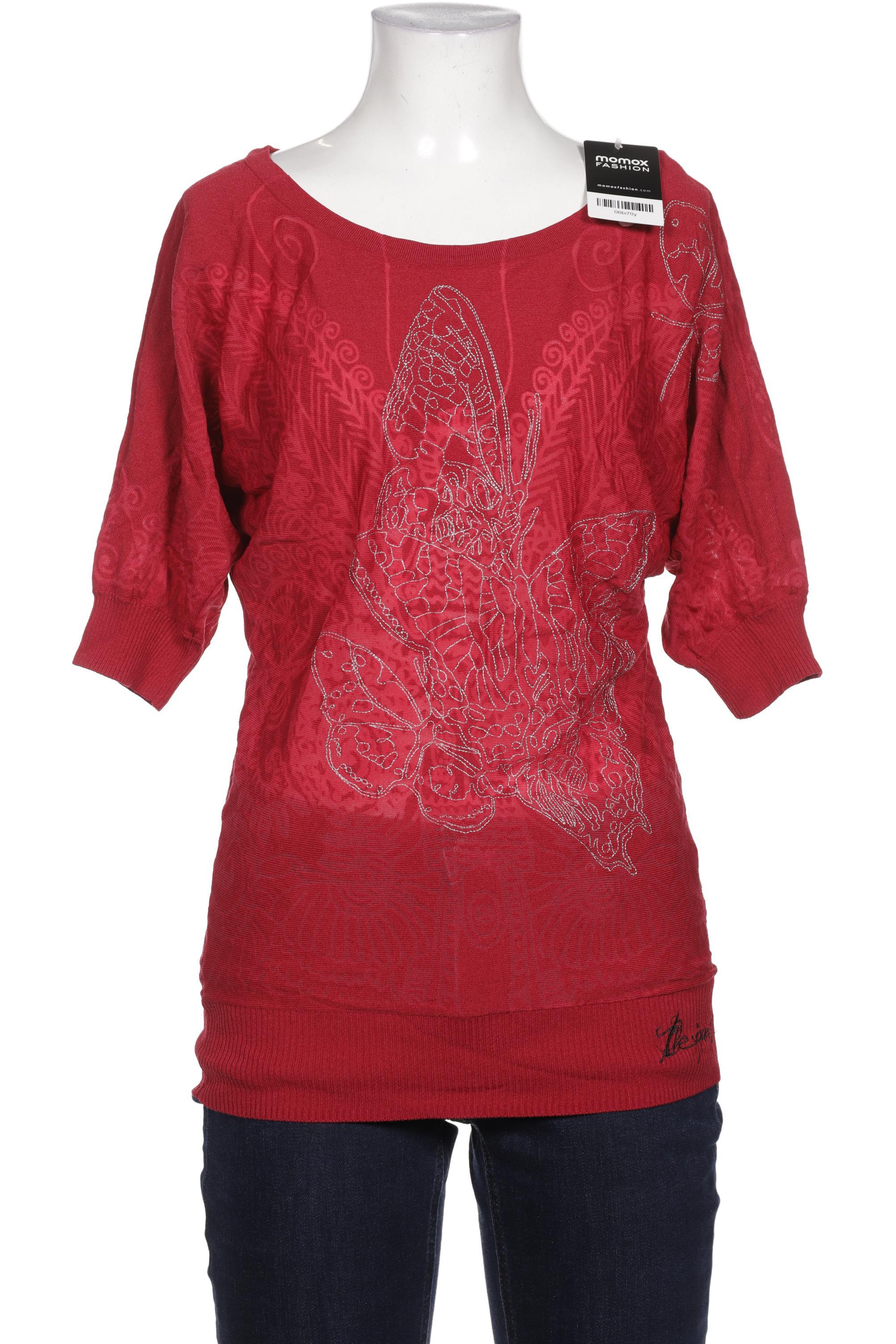 

Desigual Damen Pullover, rot, Gr. 38
