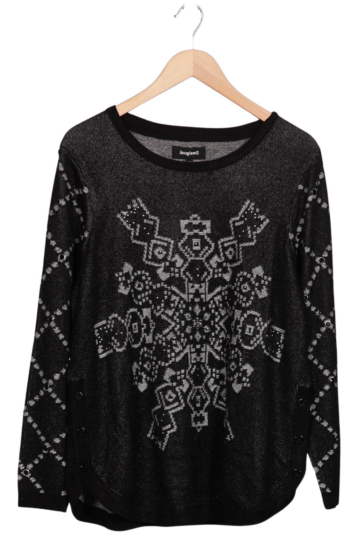 

Desigual Damen Pullover, schwarz, Gr. 46