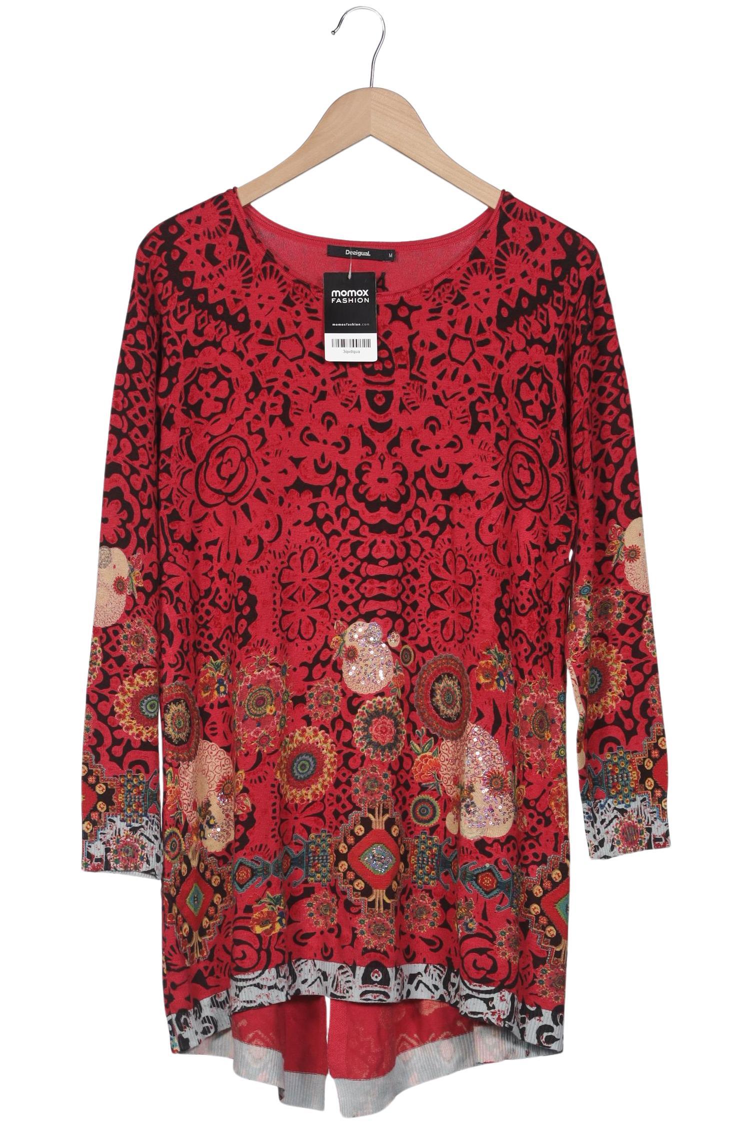 

Desigual Damen Pullover, rot, Gr. 38