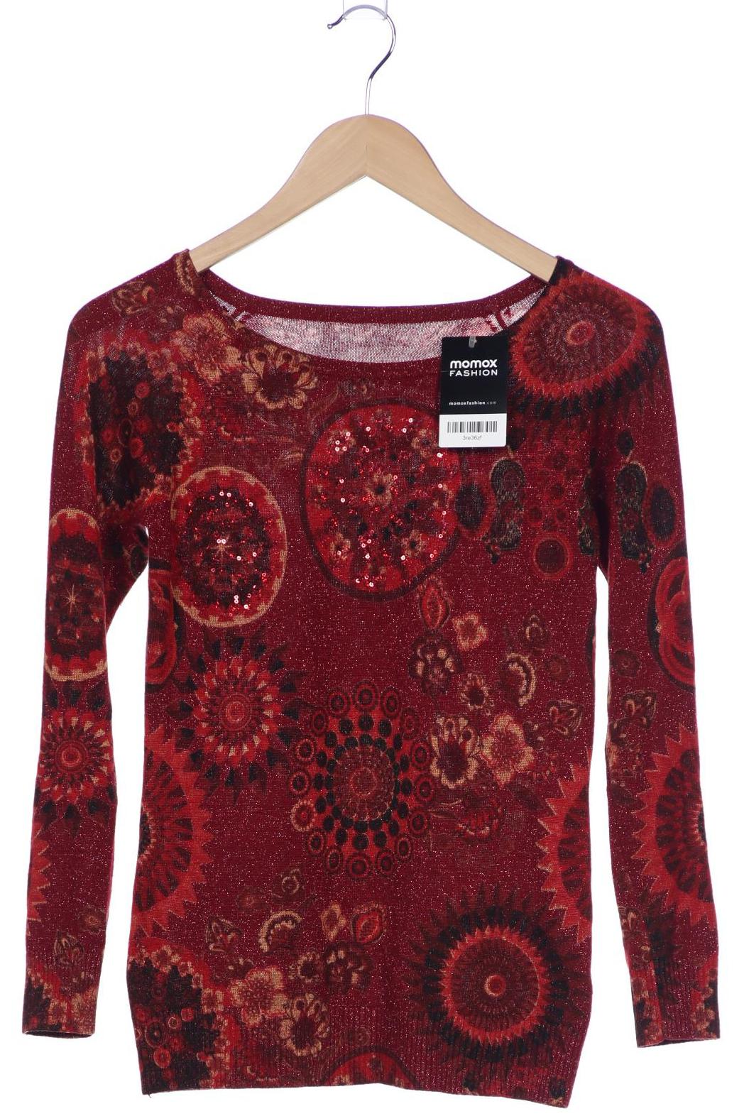 

Desigual Damen Pullover, rot, Gr. 36
