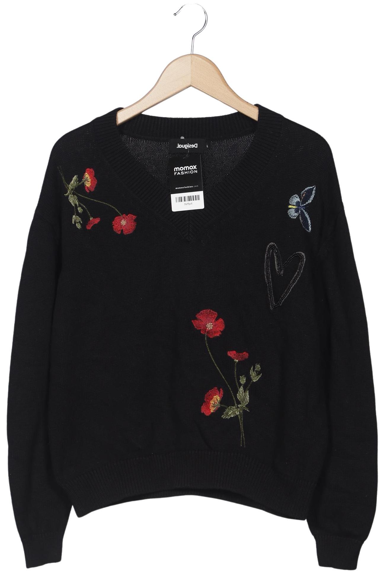 

Desigual Damen Pullover, schwarz, Gr. 42