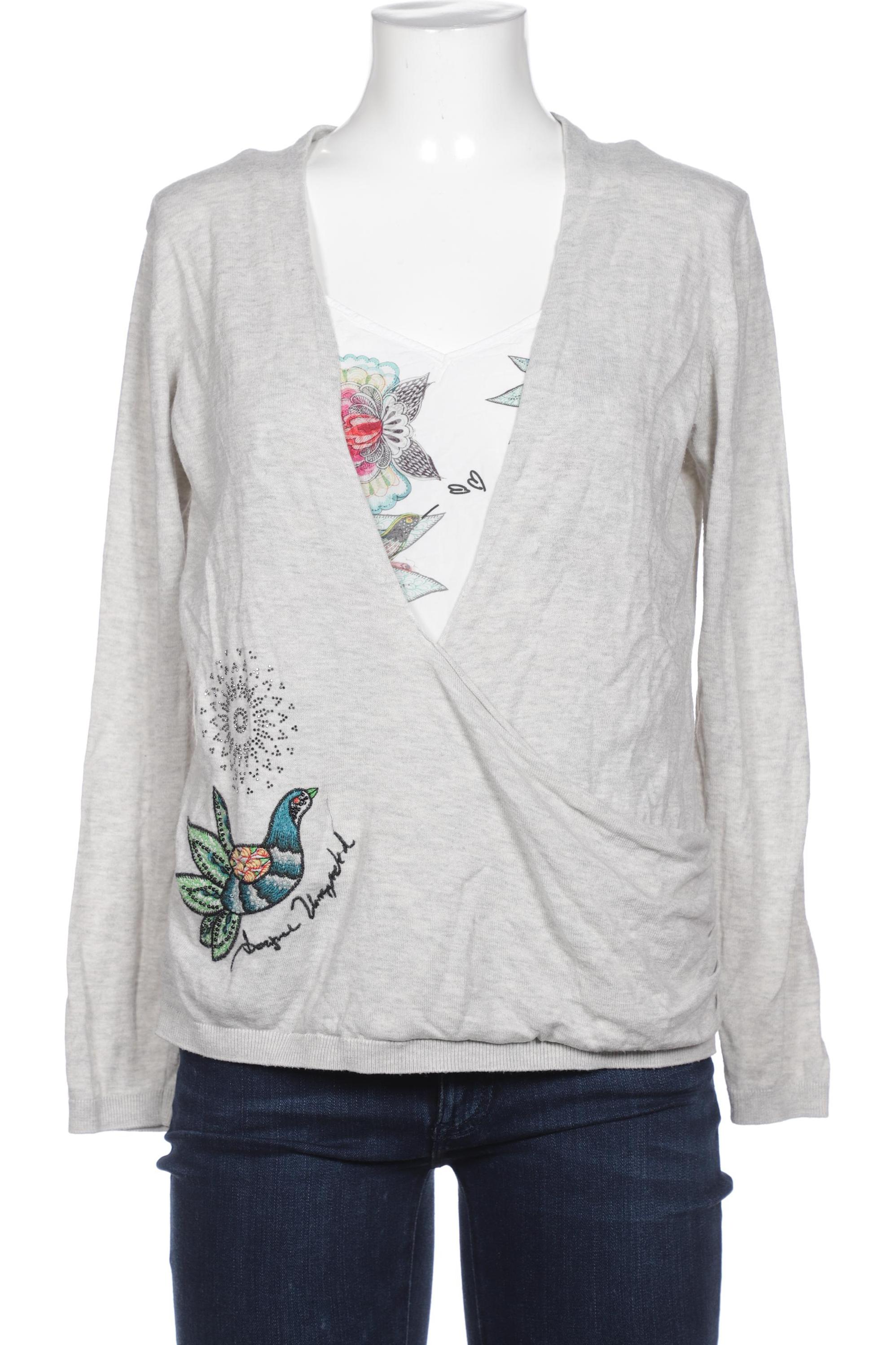 

Desigual Damen Pullover, grau