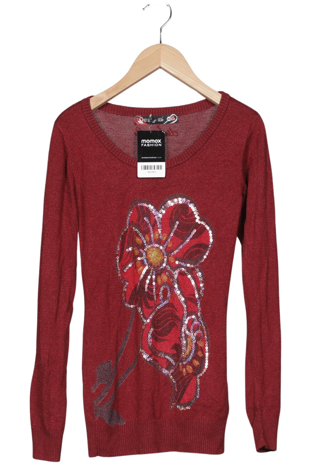

Desigual Damen Pullover, rot, Gr. 34