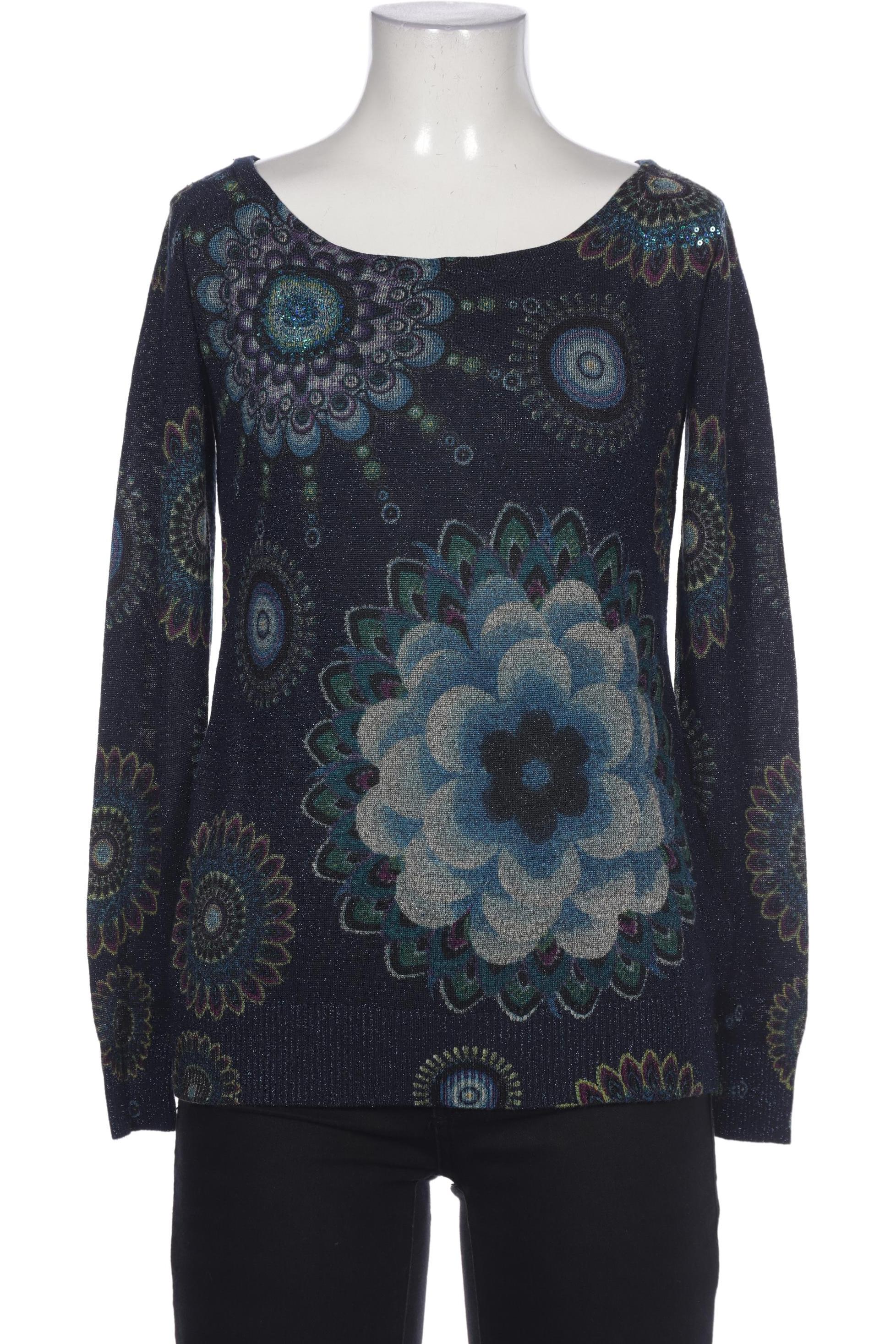 

Desigual Damen Pullover, marineblau, Gr. 36