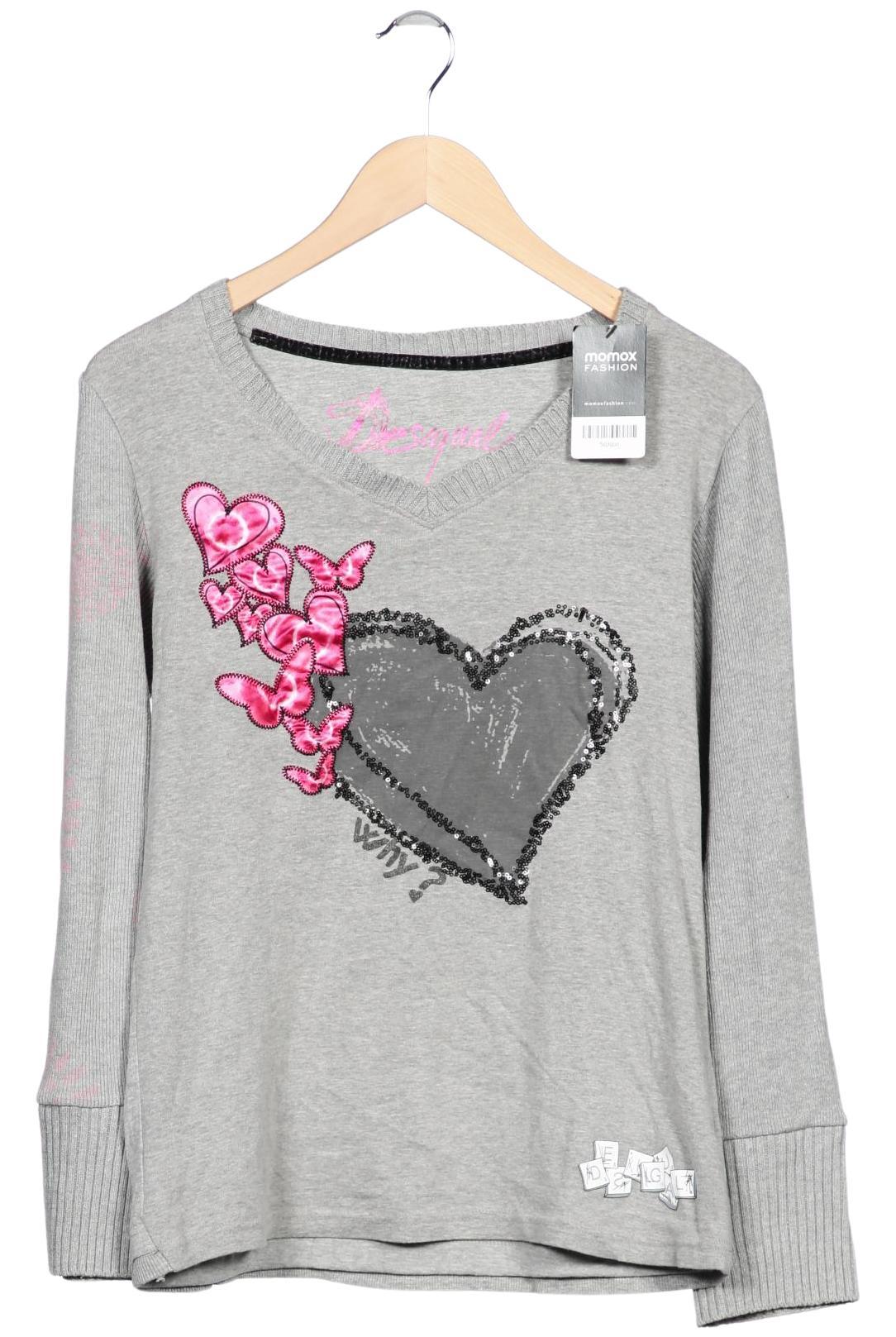 

Desigual Damen Pullover, grau, Gr. 44