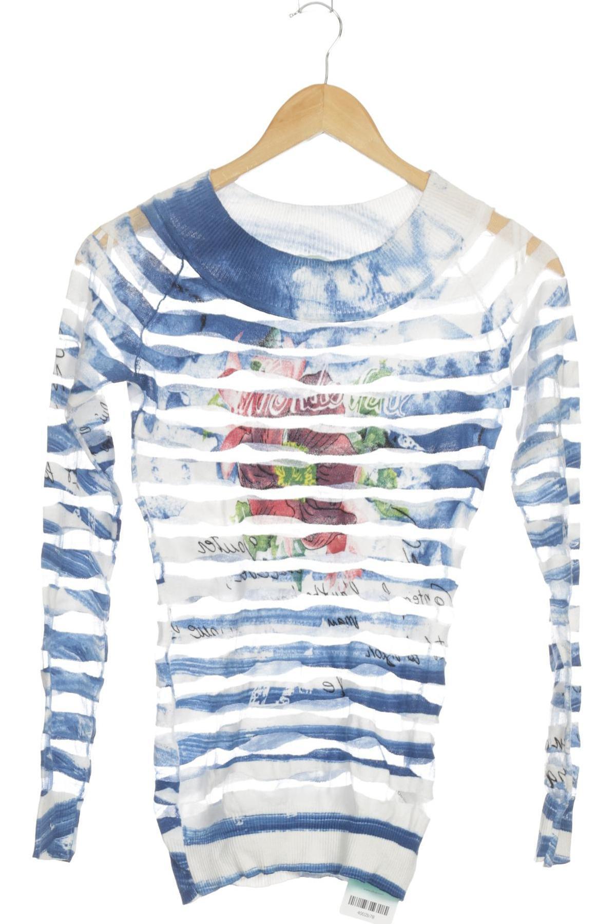 

Desigual Damen Pullover, blau, Gr.