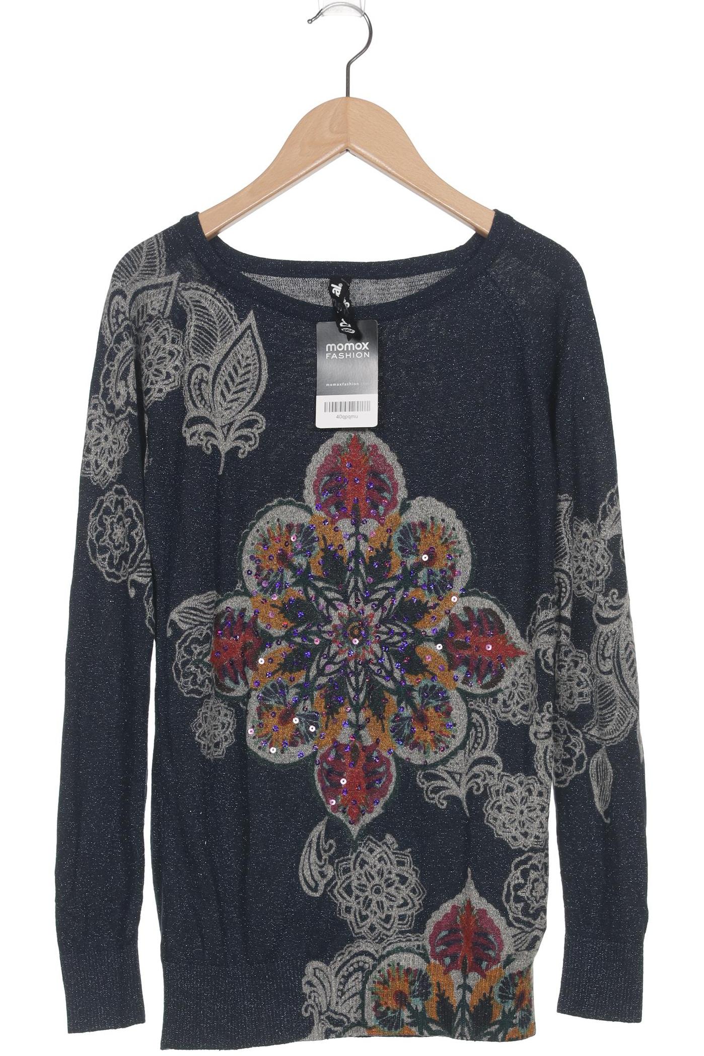 

Desigual Damen Pullover, marineblau, Gr. 38