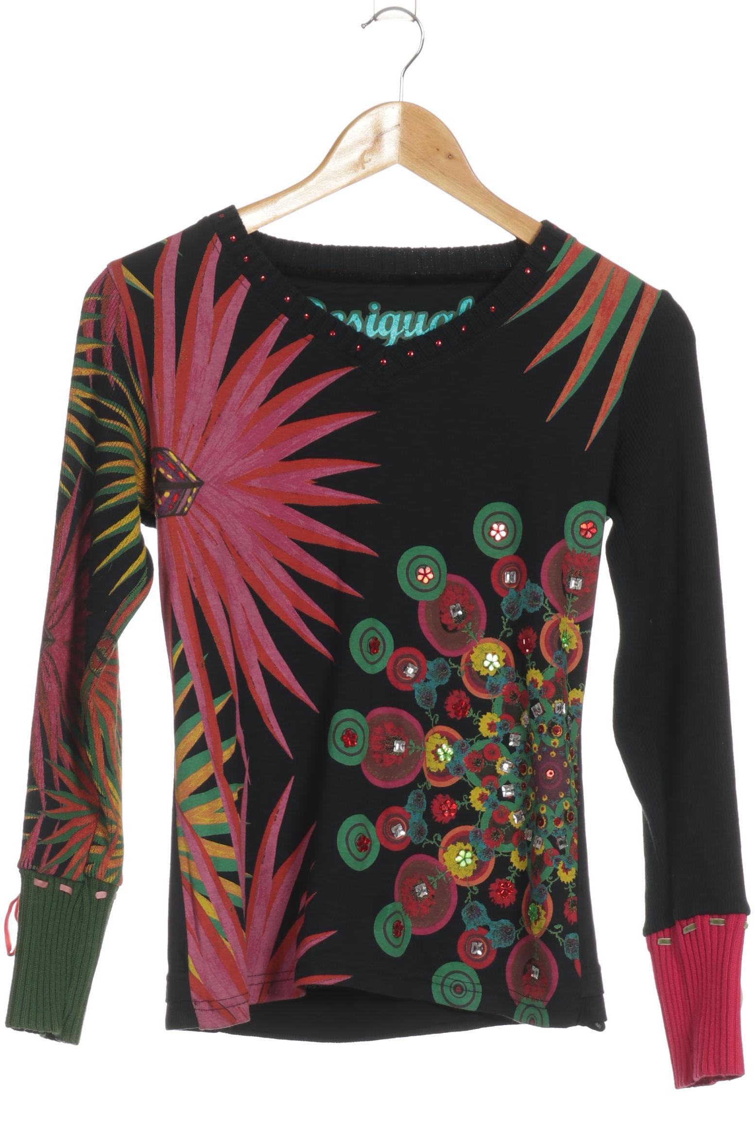 

Desigual Damen Pullover, blau, Gr.