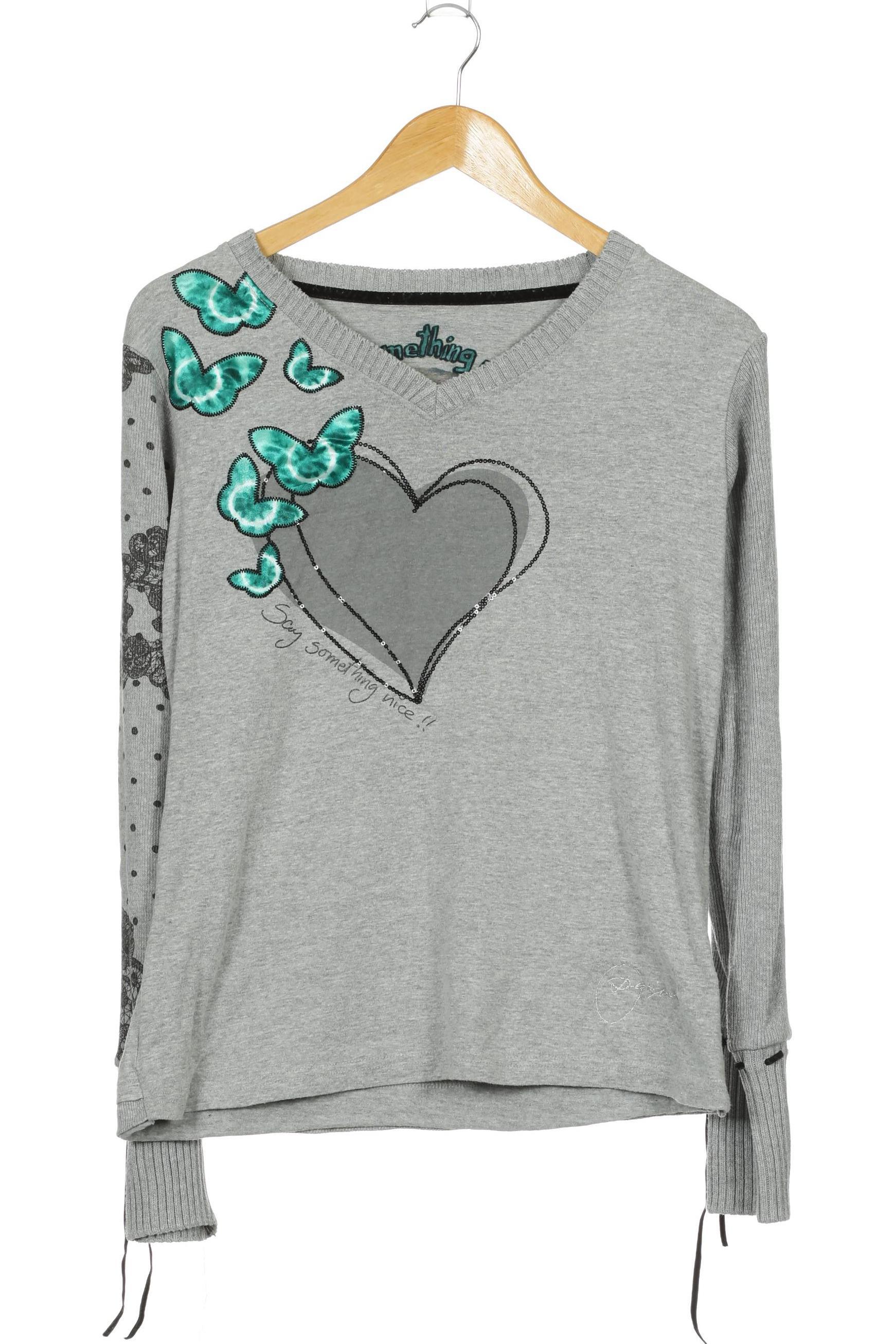 

Desigual Damen Pullover, silber, Gr.