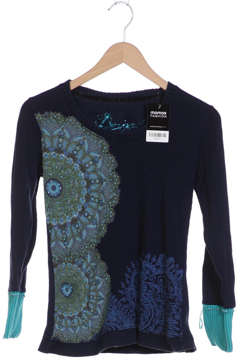 

Desigual Damen Pullover, marineblau, Gr. 42