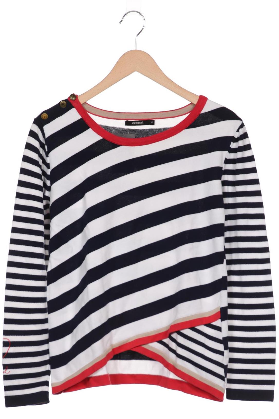 

Desigual Damen Pullover, marineblau, Gr. 44