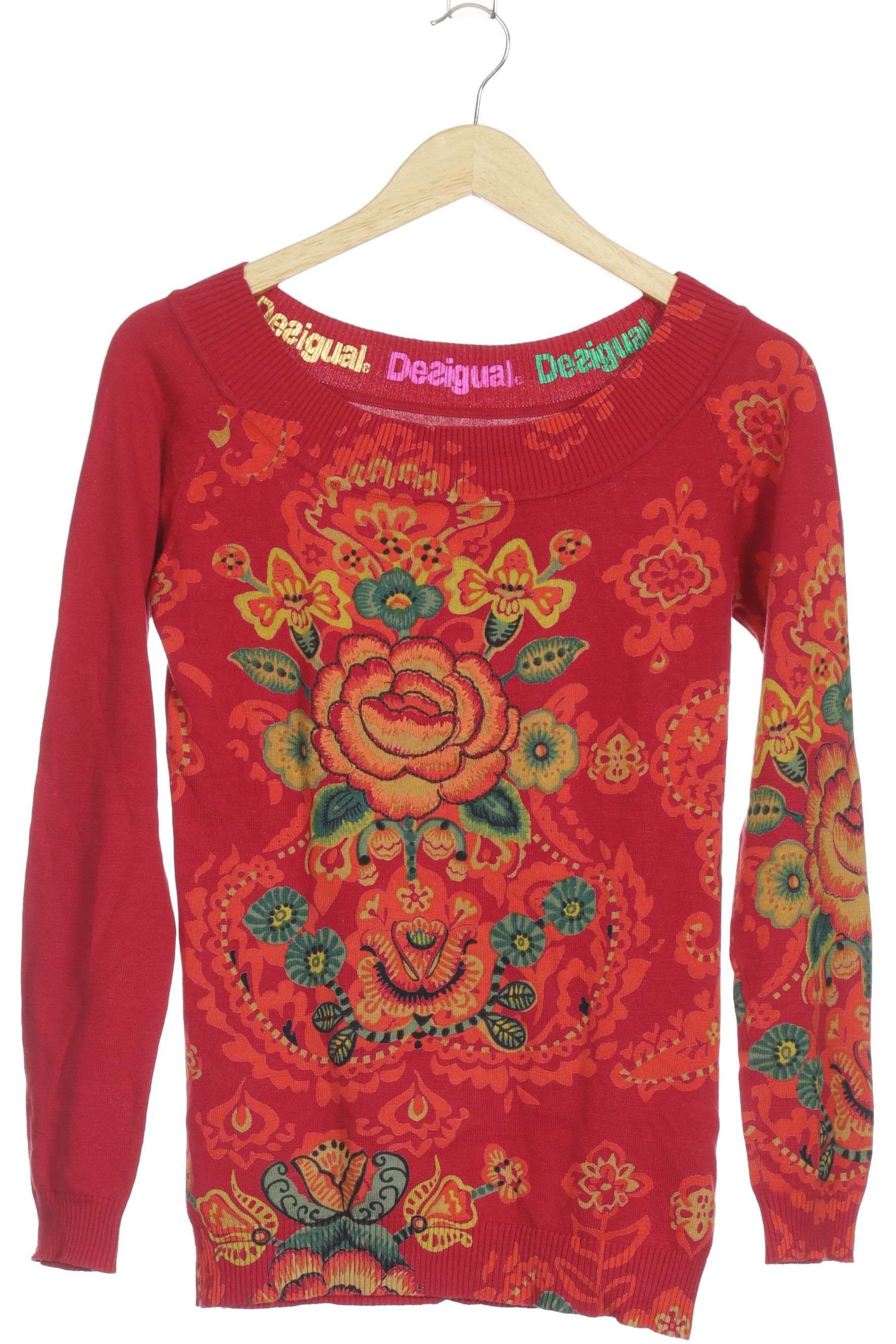 

Desigual Damen Pullover, pink, Gr. 42