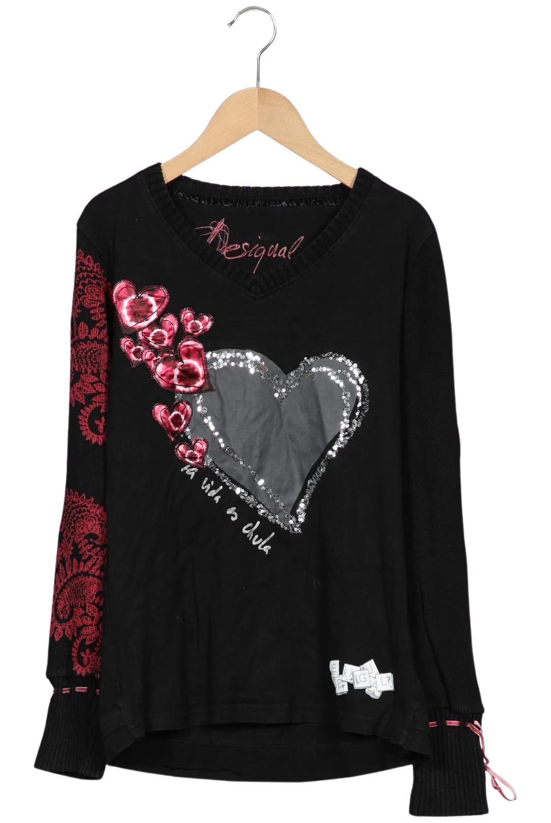 

Desigual Damen Pullover, schwarz, Gr. 42