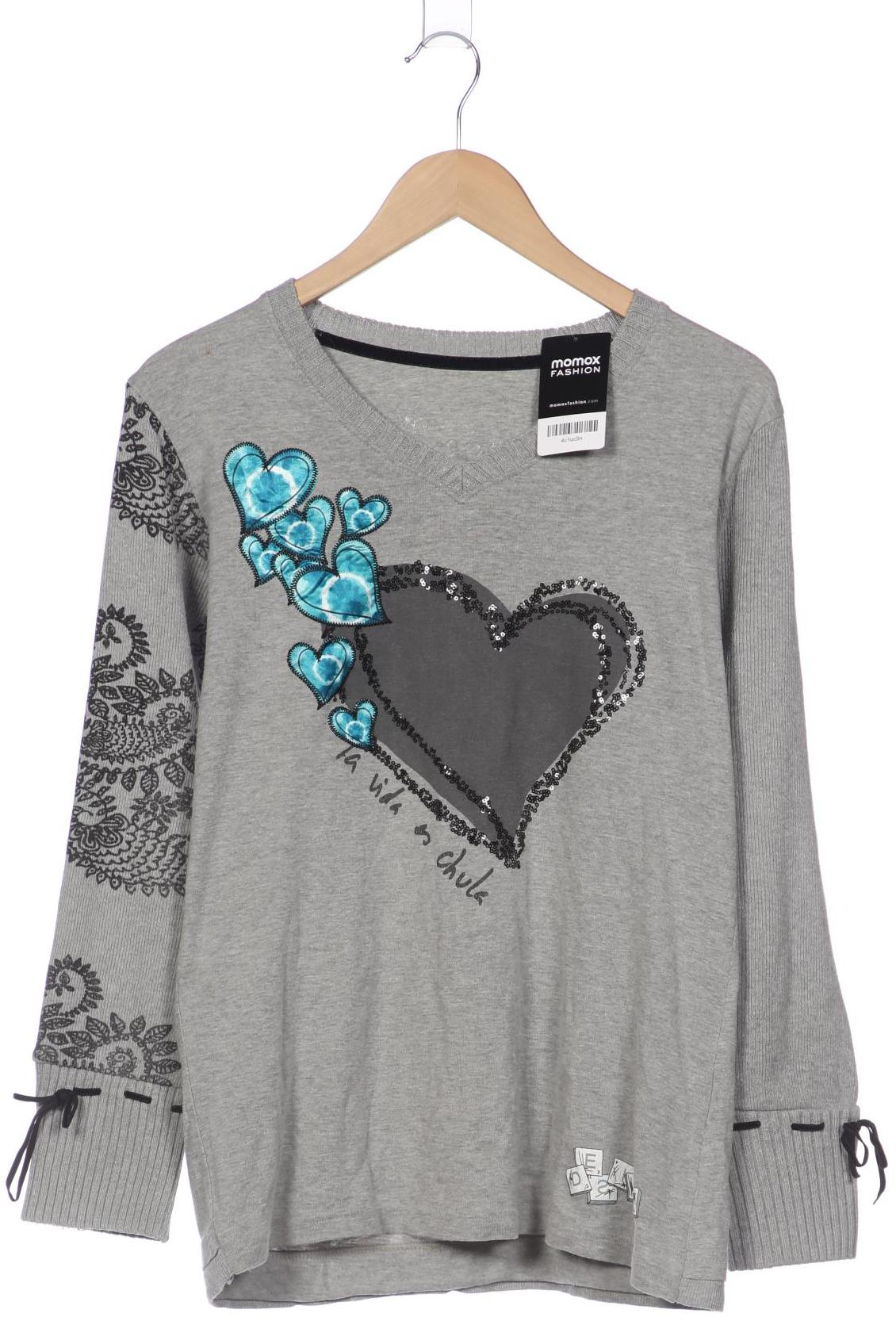

Desigual Damen Pullover, grau, Gr. 44