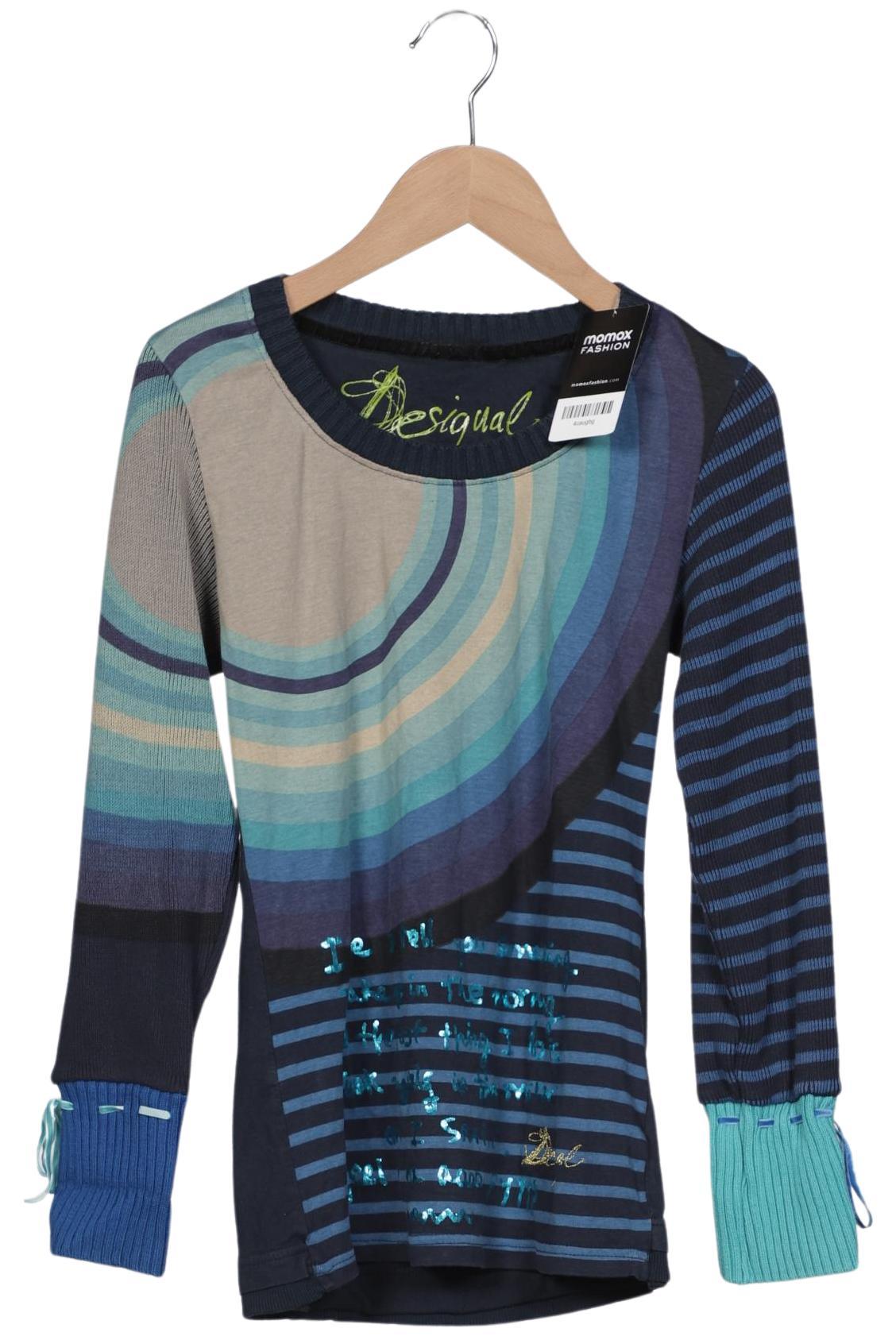 

Desigual Damen Pullover, marineblau, Gr. 36