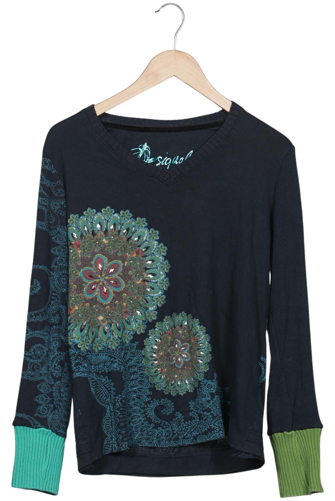 

Desigual Damen Pullover, marineblau, Gr. 44