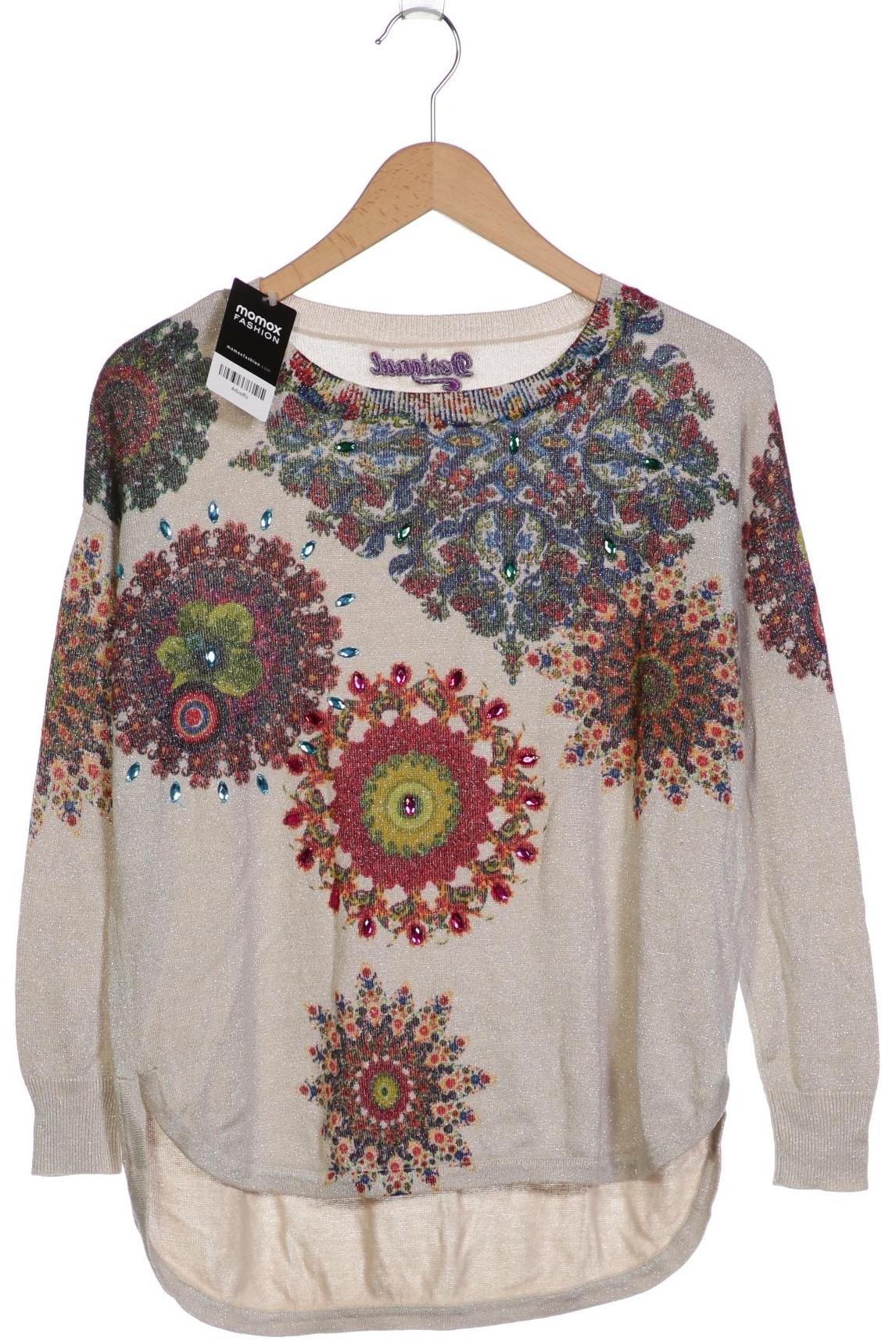 

Desigual Damen Pullover, grau, Gr. 46